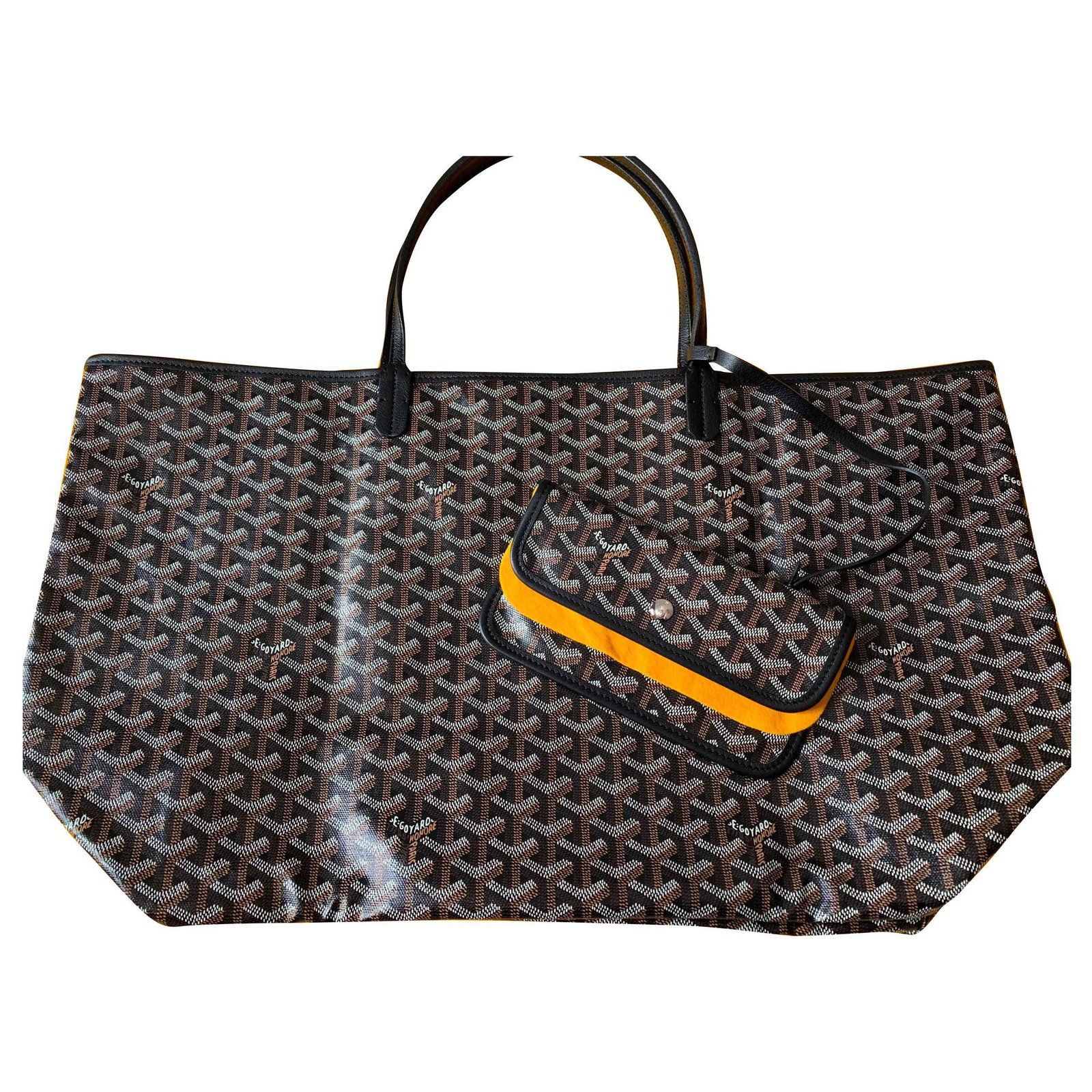 Goyard bag Saint Louis GM Black Cloth ref.140932 - Joli Closet