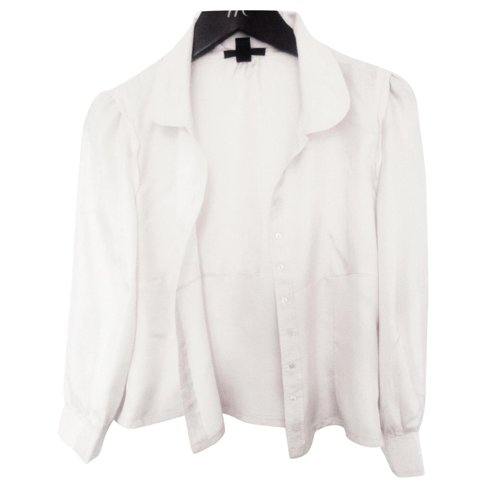 Montsouris Louis Vuitton Camisa branca + rosa claro muito bom estado Branco  Seda ref.141126 - Joli Closet