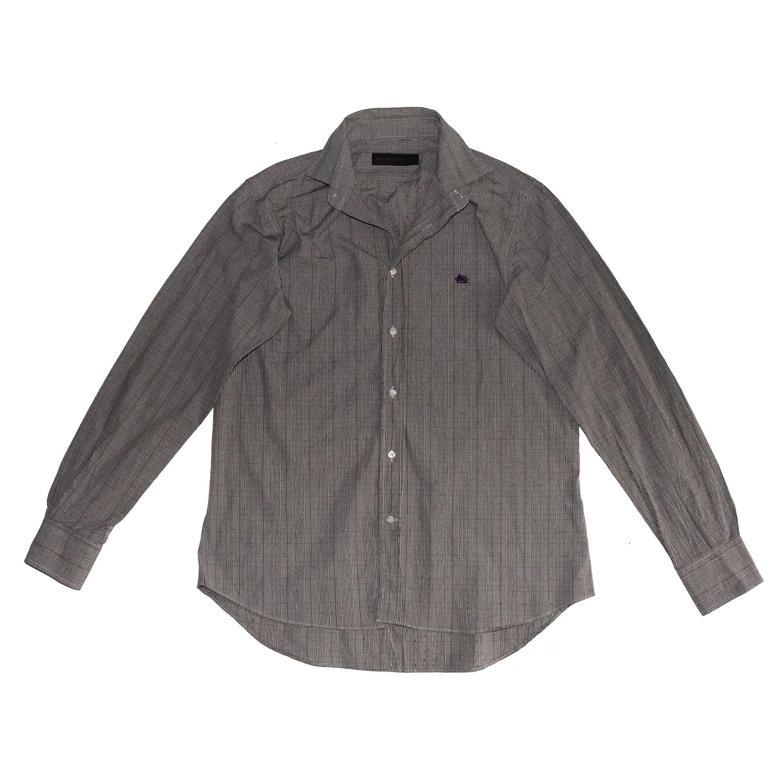 Chemise Vintage ETRO 100% Coton - Taille T38 (38), Multicolore, Occasion Très Bon état