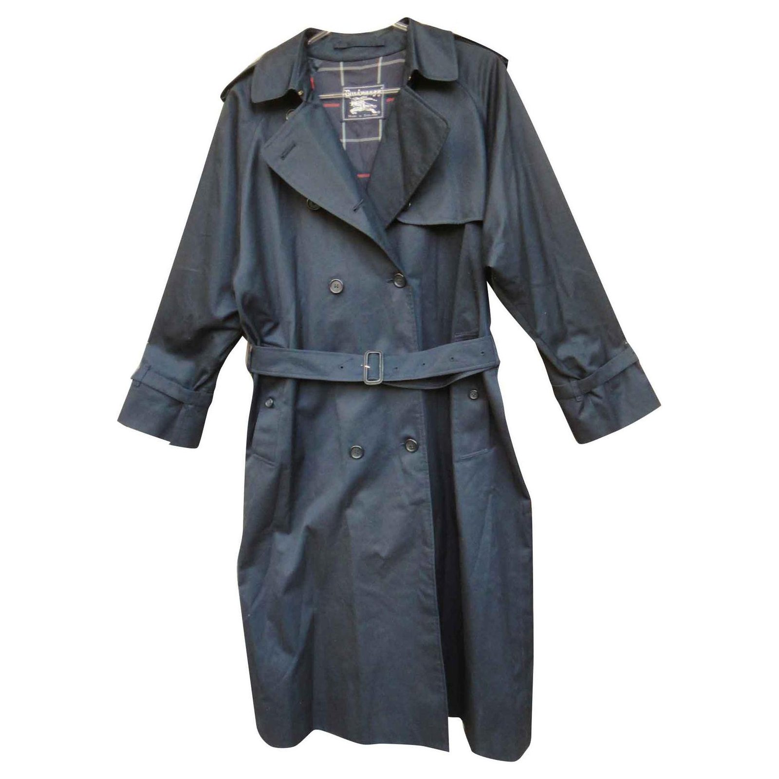 burberry trench coat blue