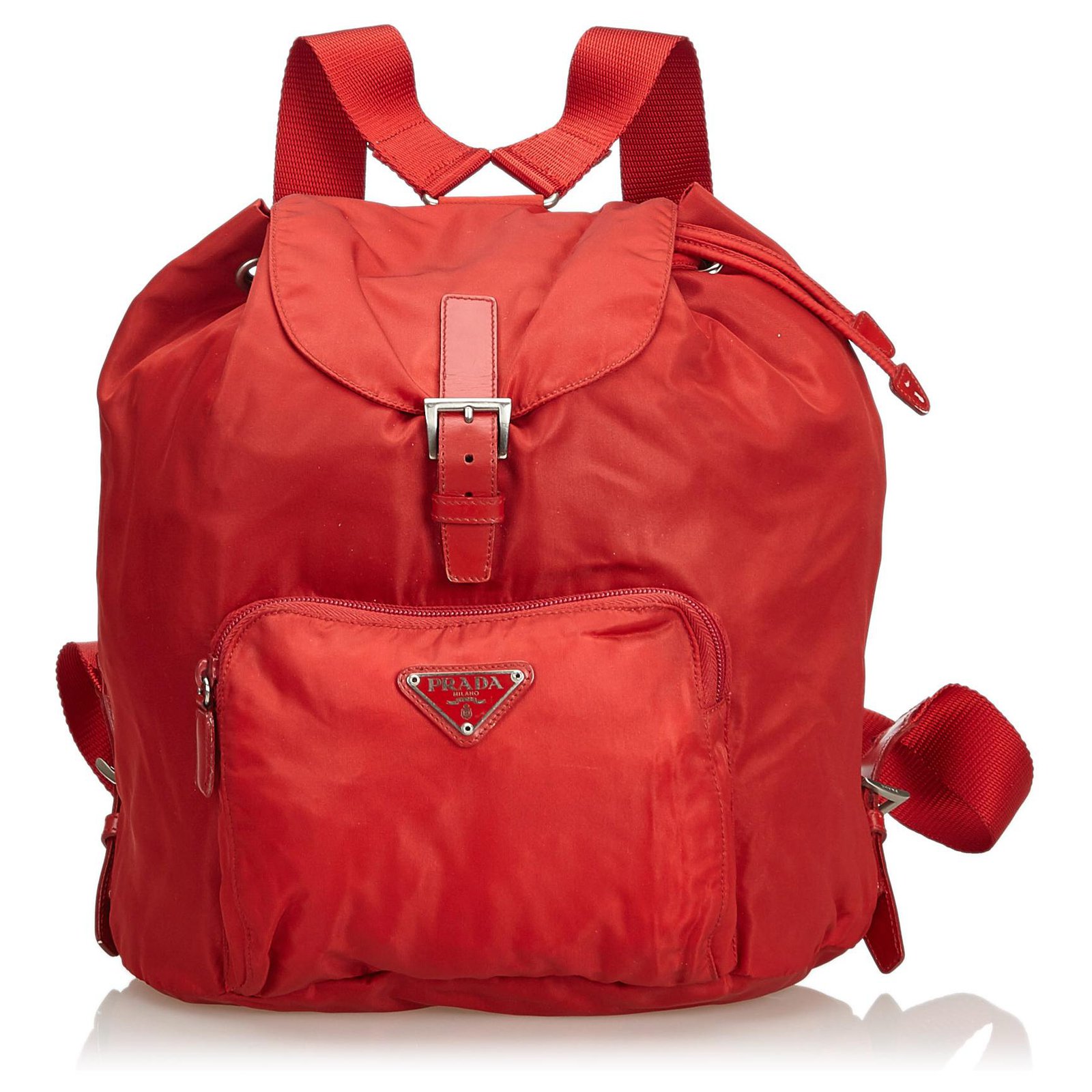red prada backpack