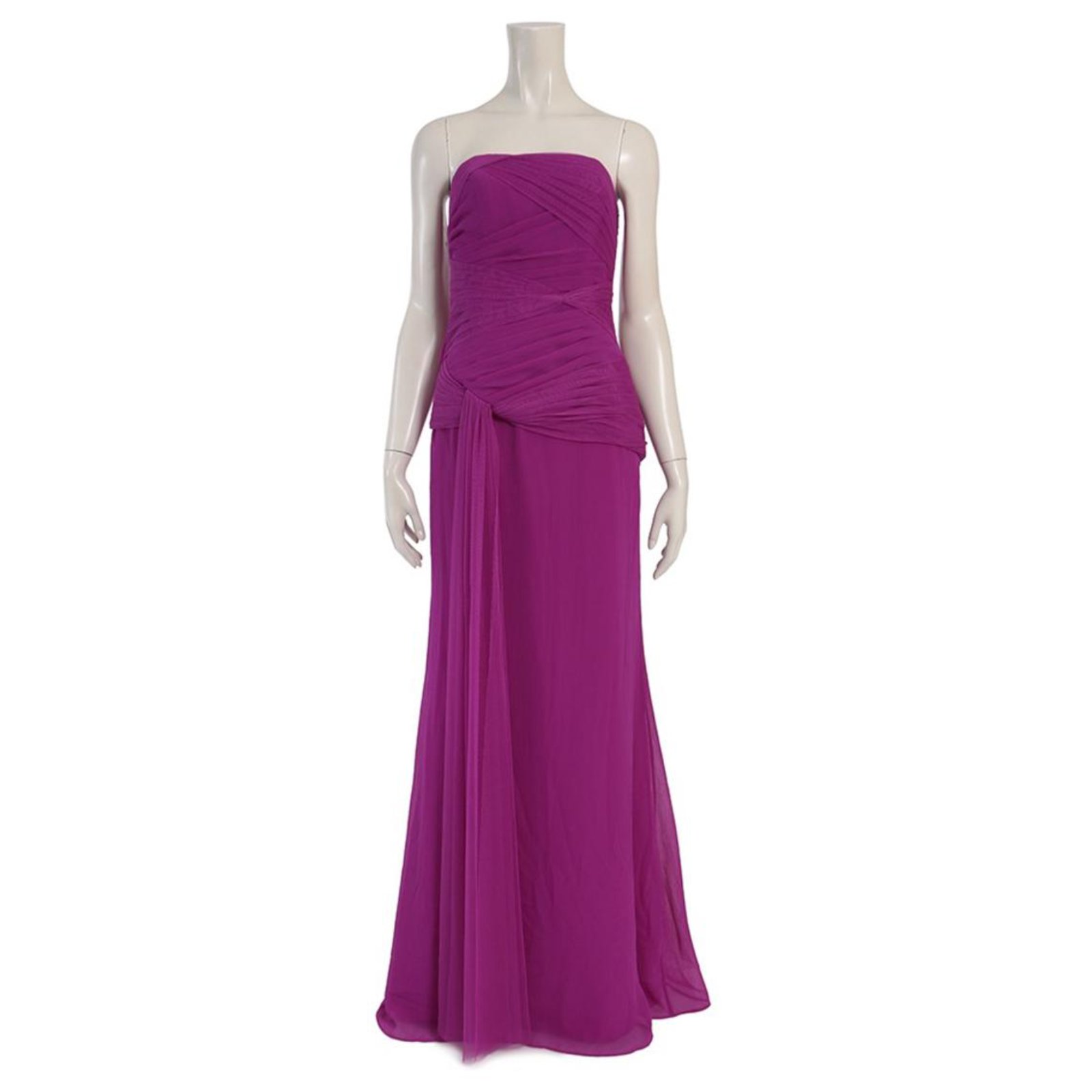 purple vera wang dress