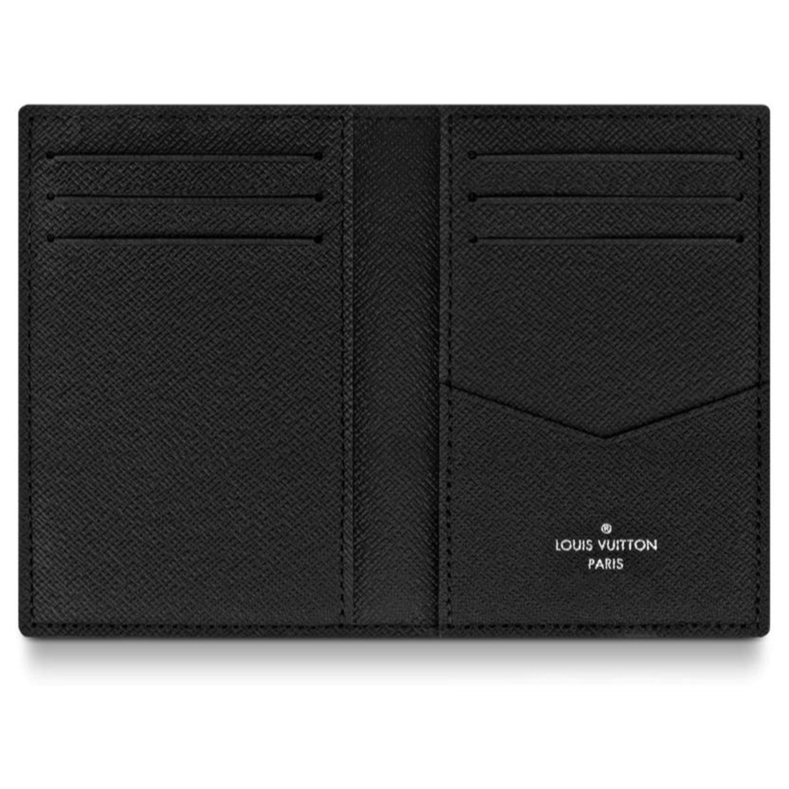 Louis Vuitton LV pocket organiser new Shadow Grey Leather ref.511113 - Joli  Closet