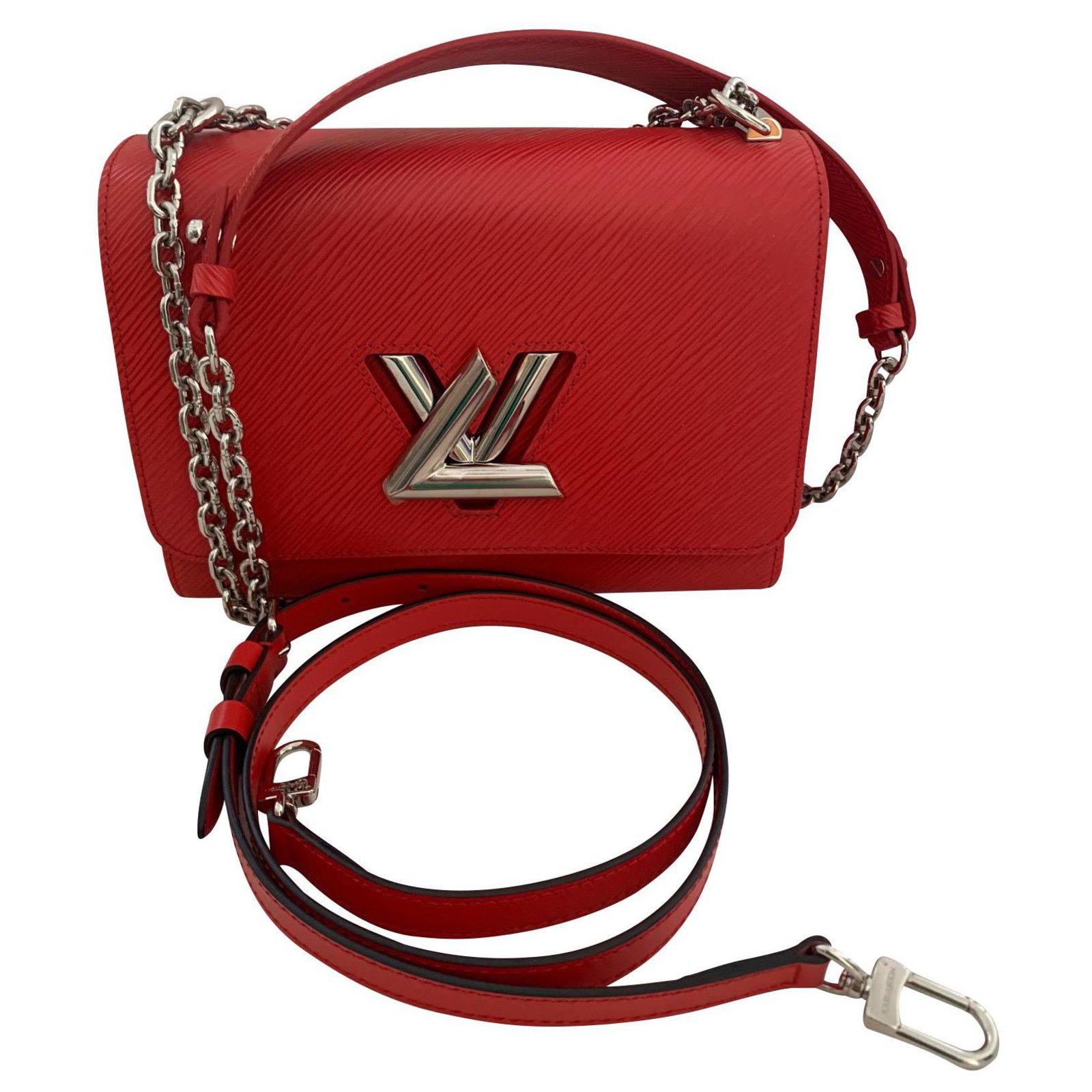 Louis Vuitton Danube Red Leather ref.507944 - Joli Closet