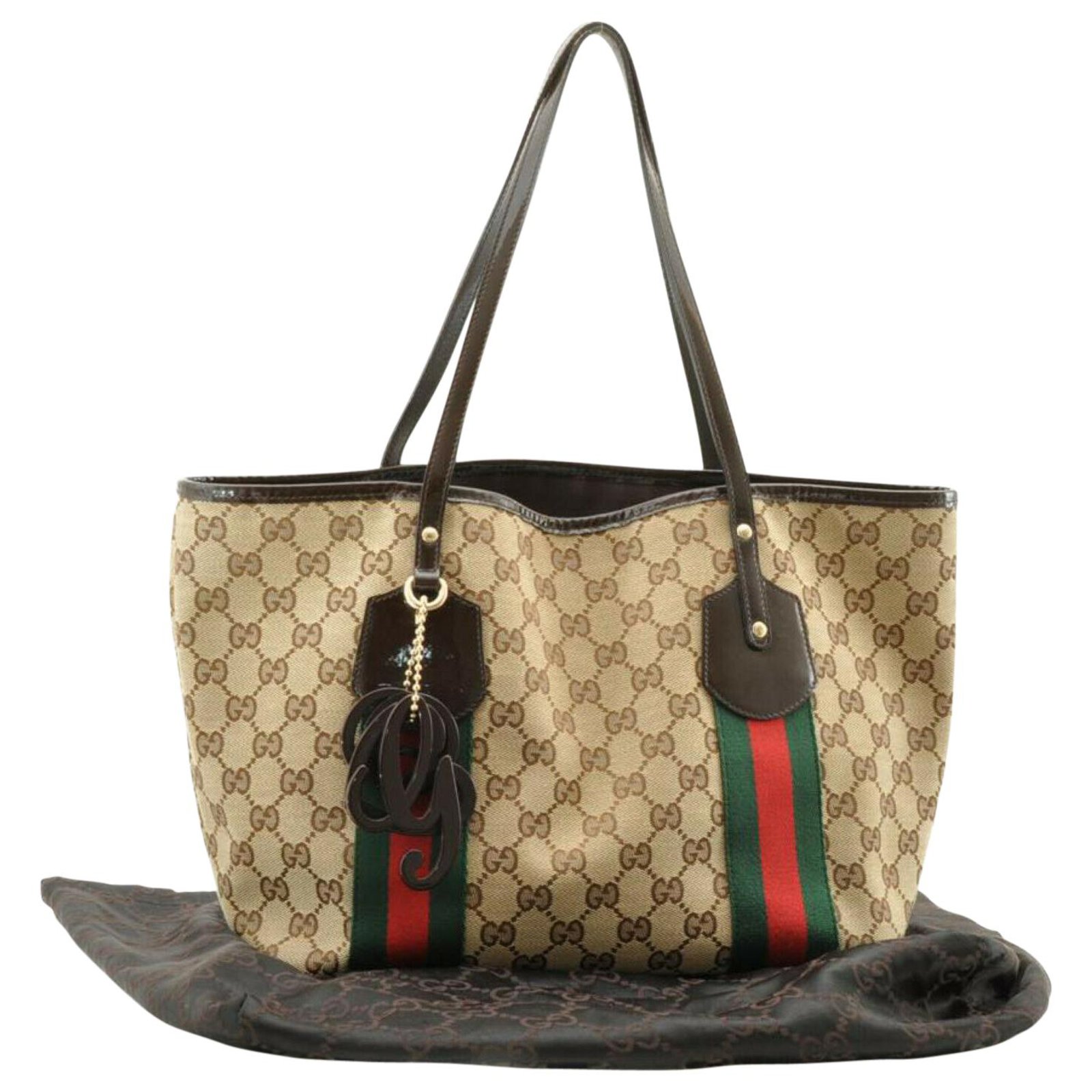 Gucci sherry store line tote