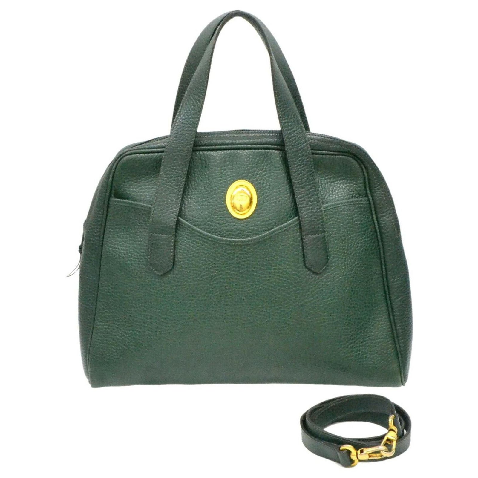 Medium Lady Dior Bag  Pine Green Patent Cannage Calfskin  Dior Couture UAE