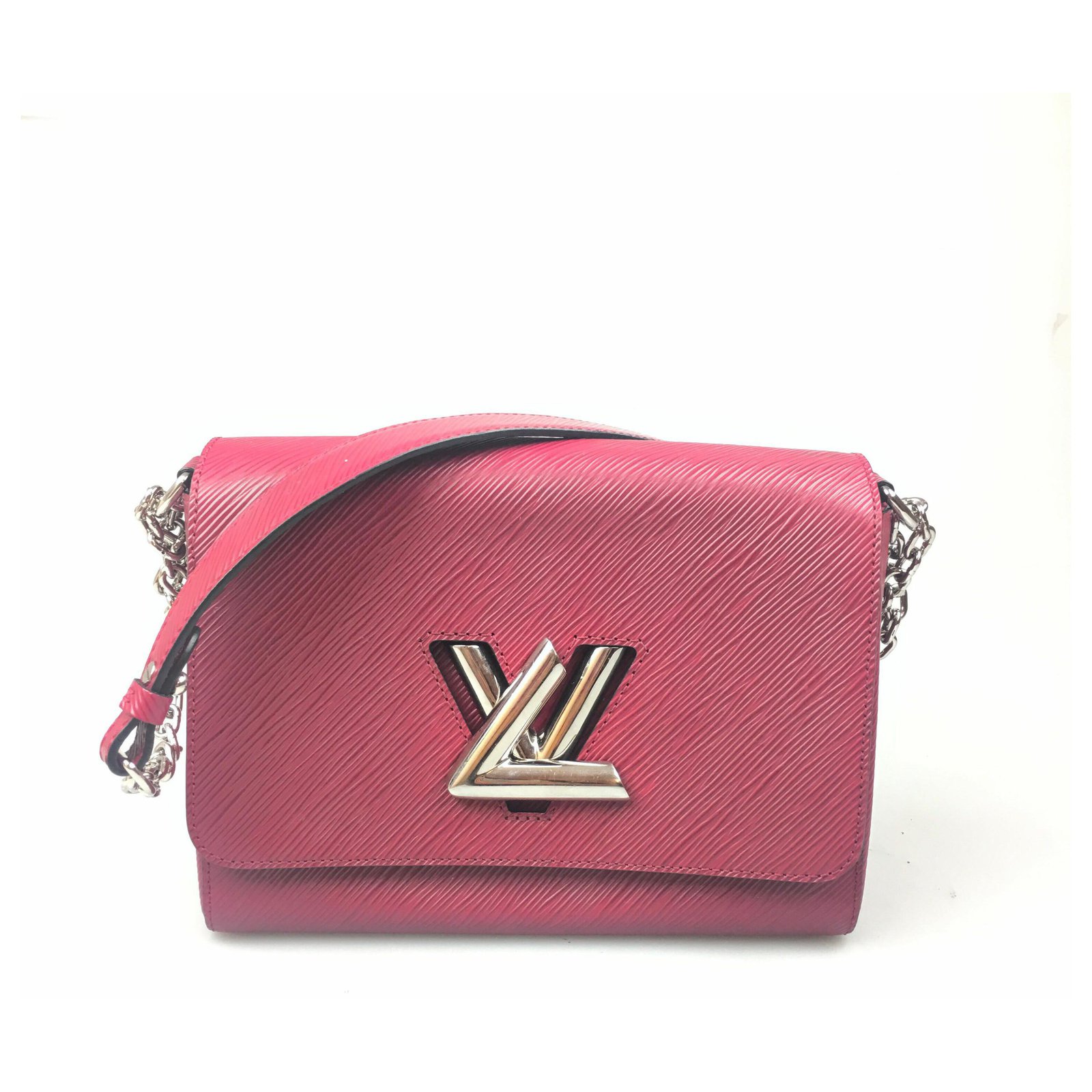 Louis Vuitton Epi Twist MM - Red Crossbody Bags, Handbags - LOU768082