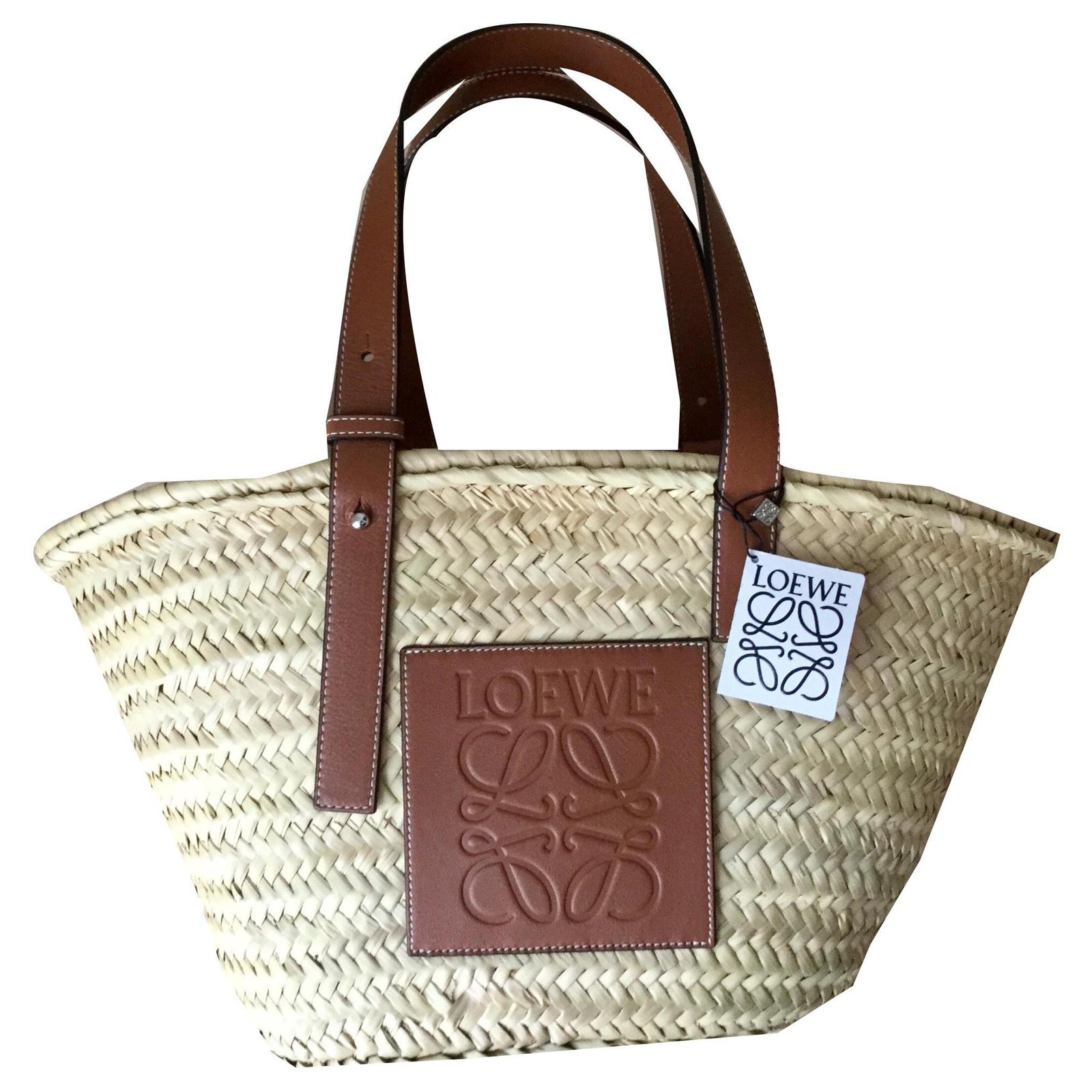 raffia bolsa loewe