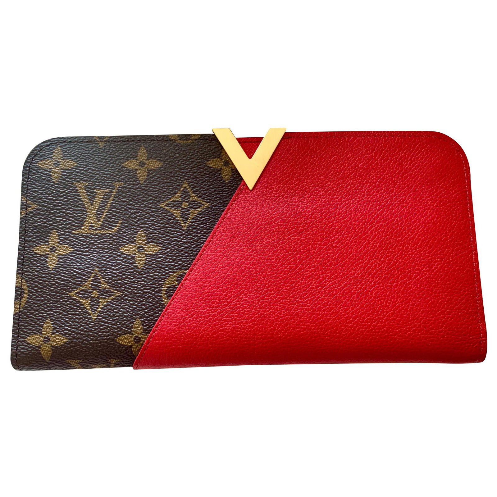 Louis Vuitton Kimono Long Wallet Red Taurillon Leather ref.143906 - Joli  Closet