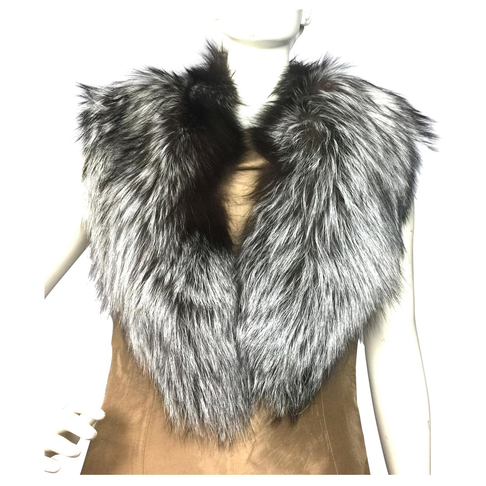 Fur Collar - Silver Fox Collar