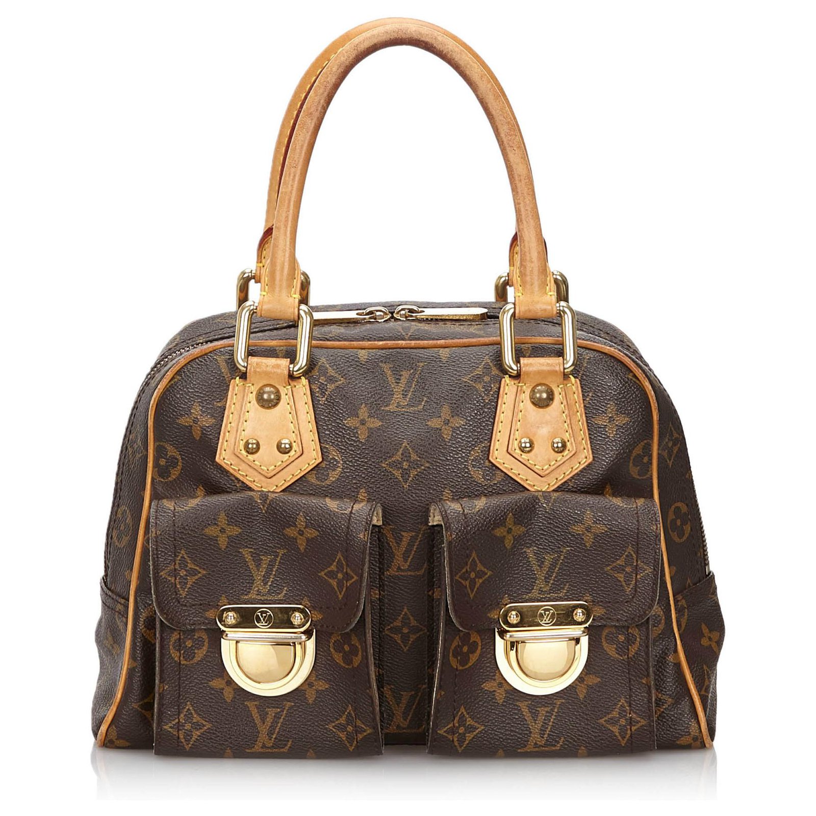 Louis Vuitton Brown Monogram Manhattan PM