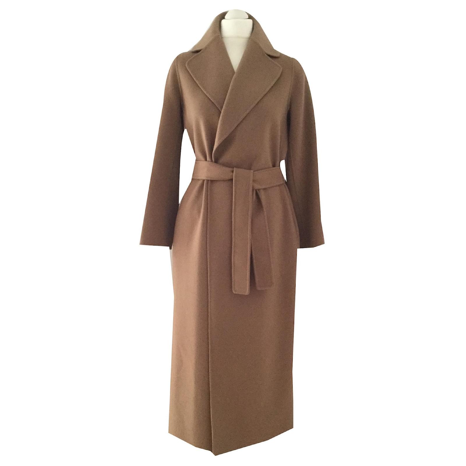 Max Mara Poldo Marrone Lana Joli Closet