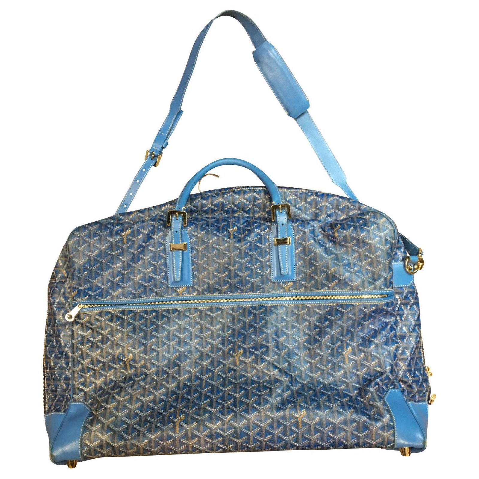 Goyard Blue Travel Bags