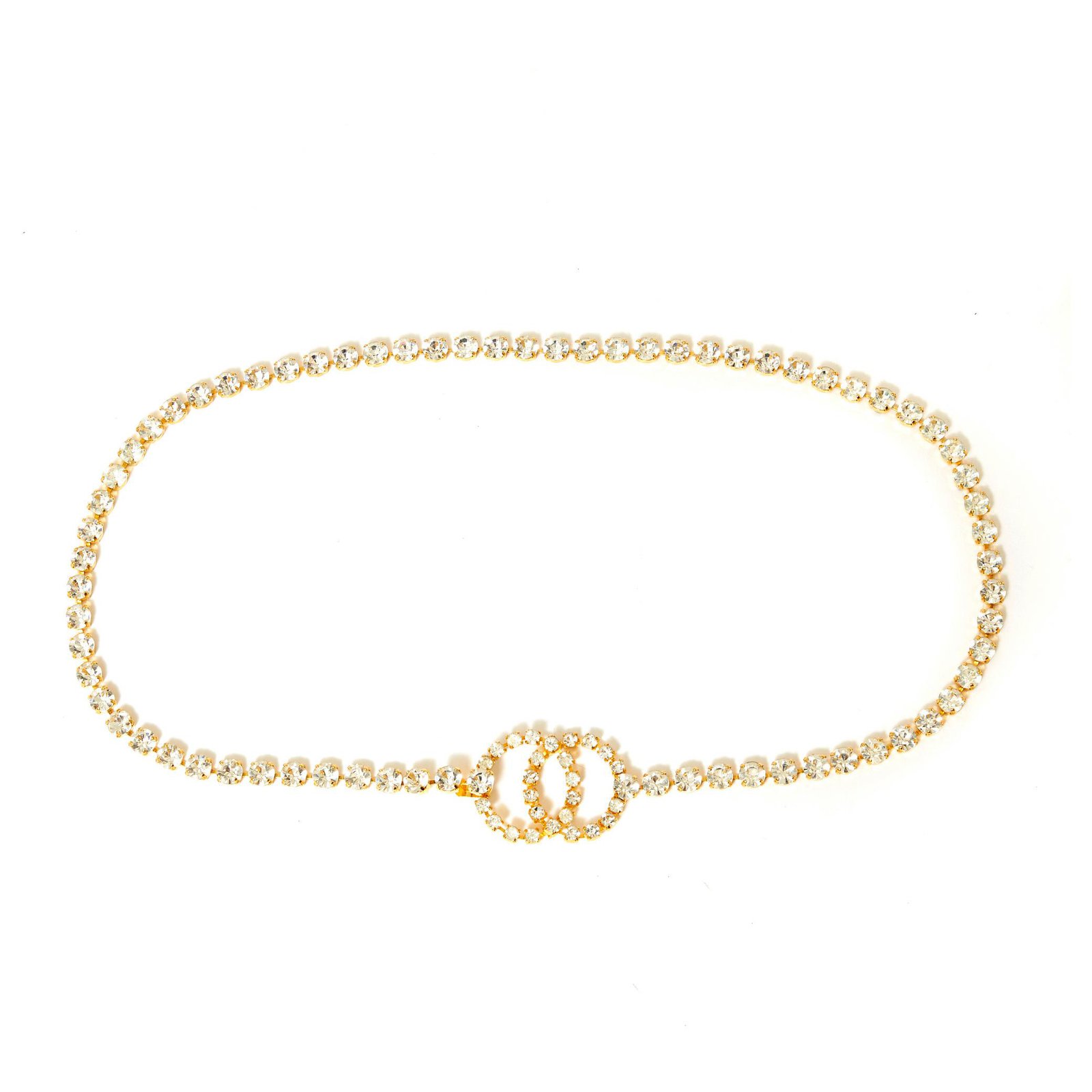 Glitter belt Chanel Gold size 80 cm in Glitter - 29523797