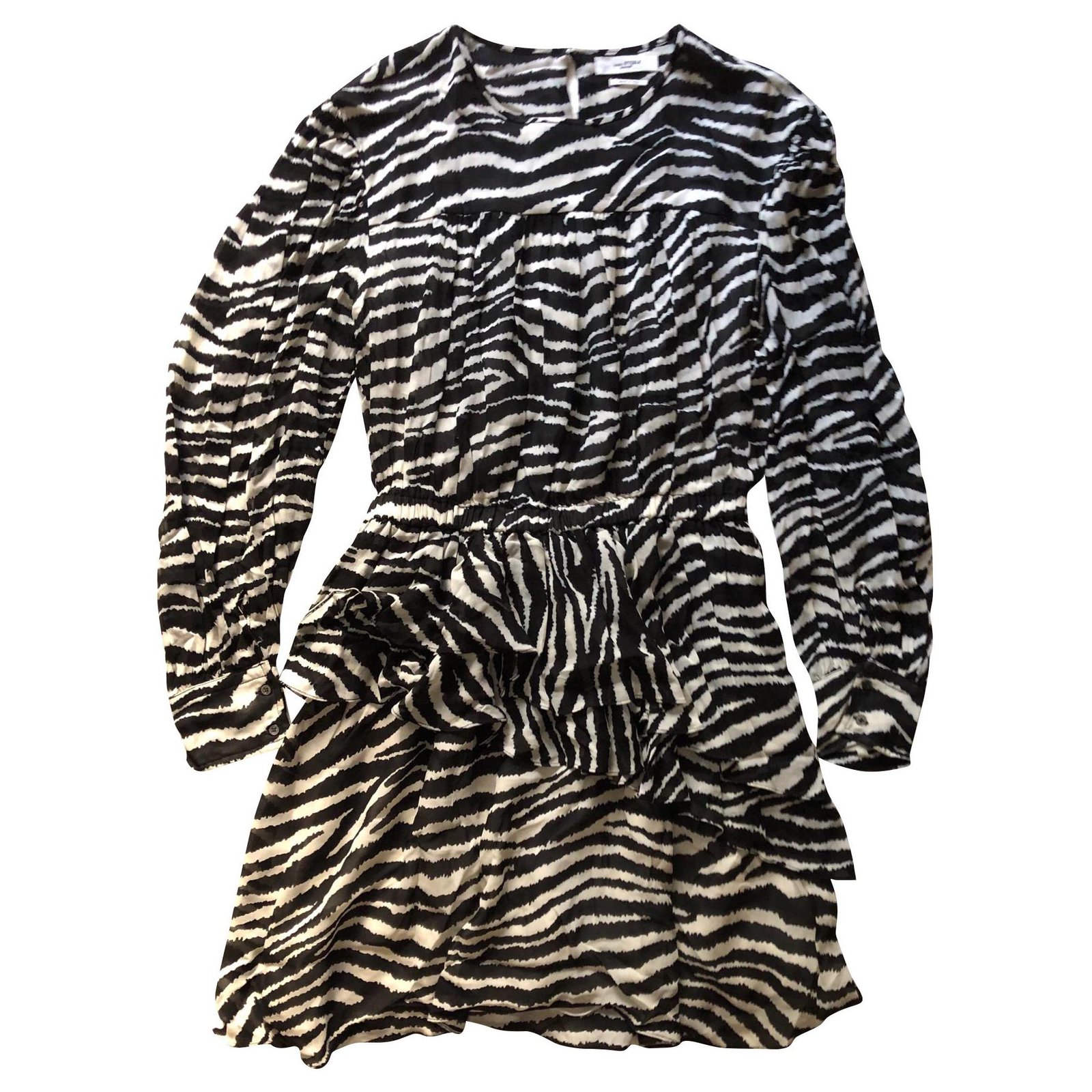 Isabel Marant Etoile Robe imprime zebre Viscose ref.145688 Joli Closet