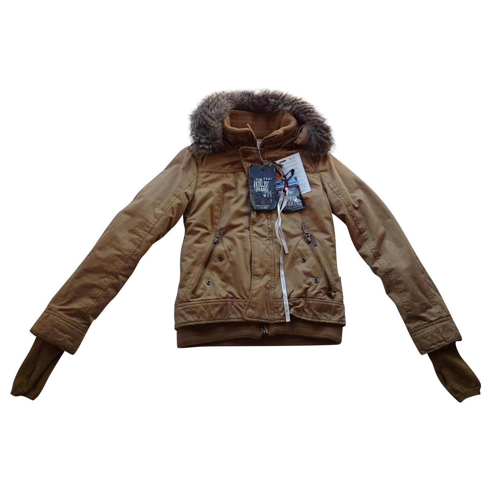 Autre Marque Winter jacket, S Beige ref.146305 - Joli Closet