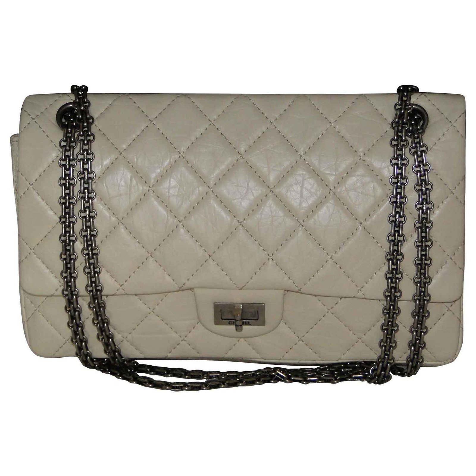 Chanel 2.55 lamb leather maxi Reissue 226