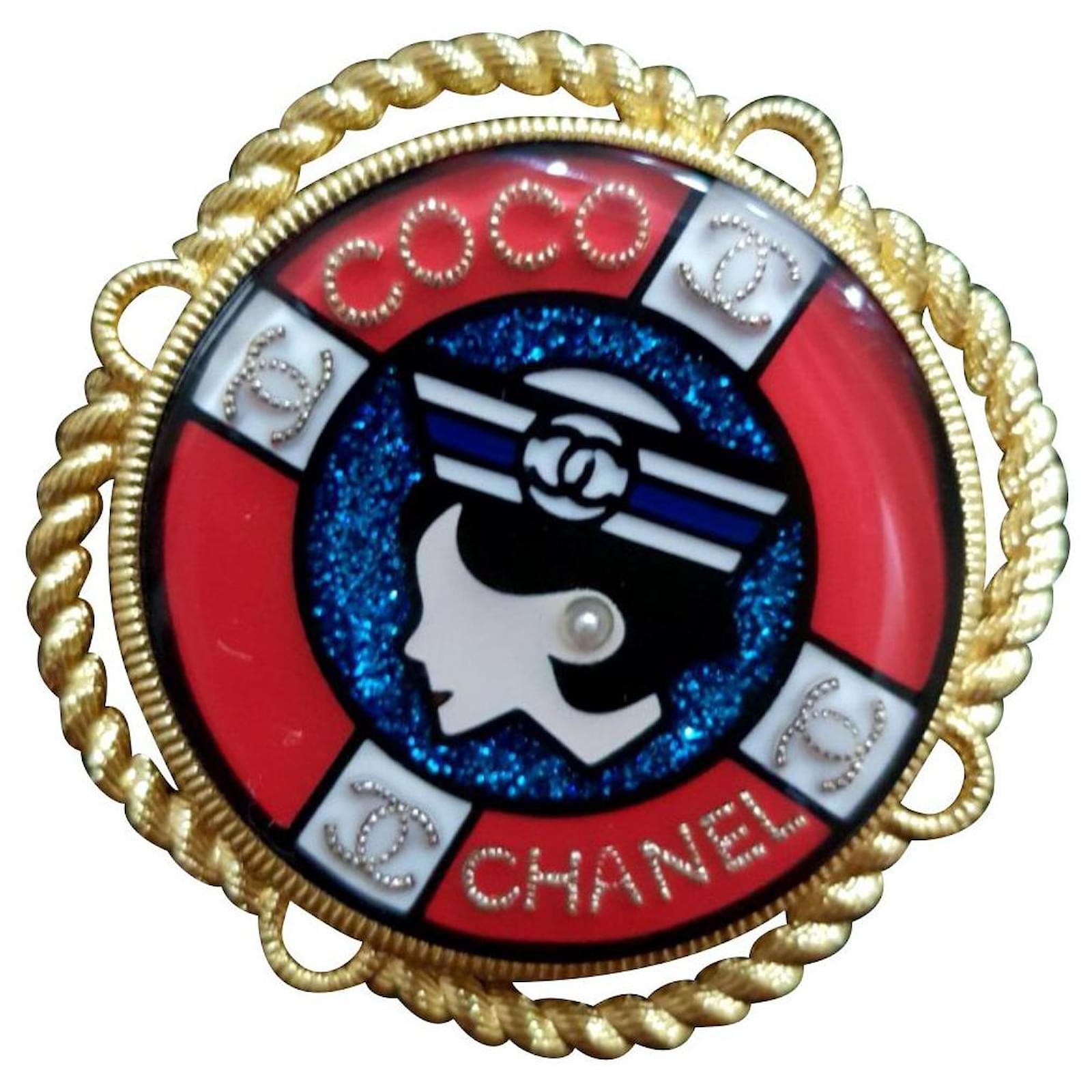 Coco Chanel nautical brooch pin