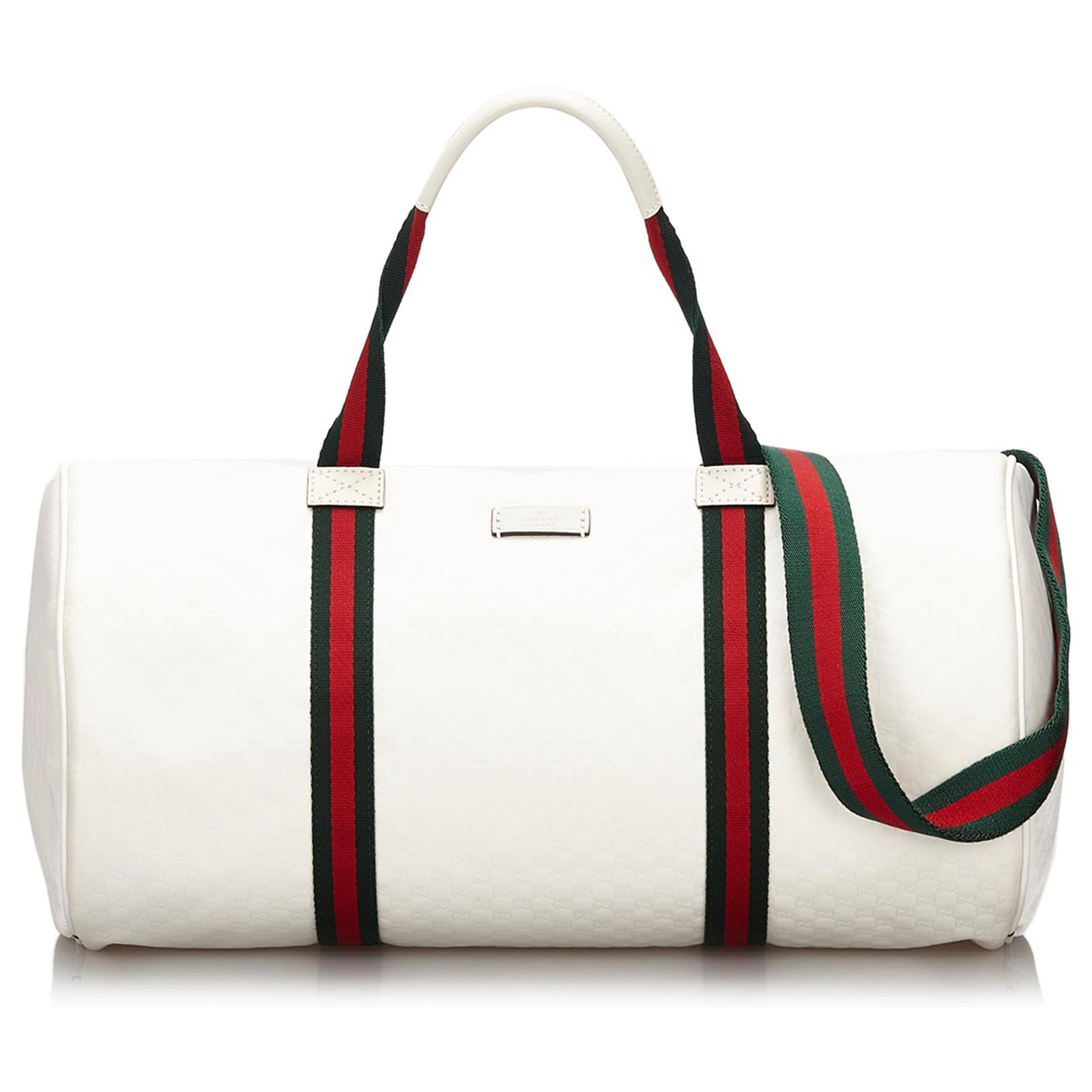 GUCCI LOT 2 White Polyester Dust Bag for Shoes 2042 Cm 