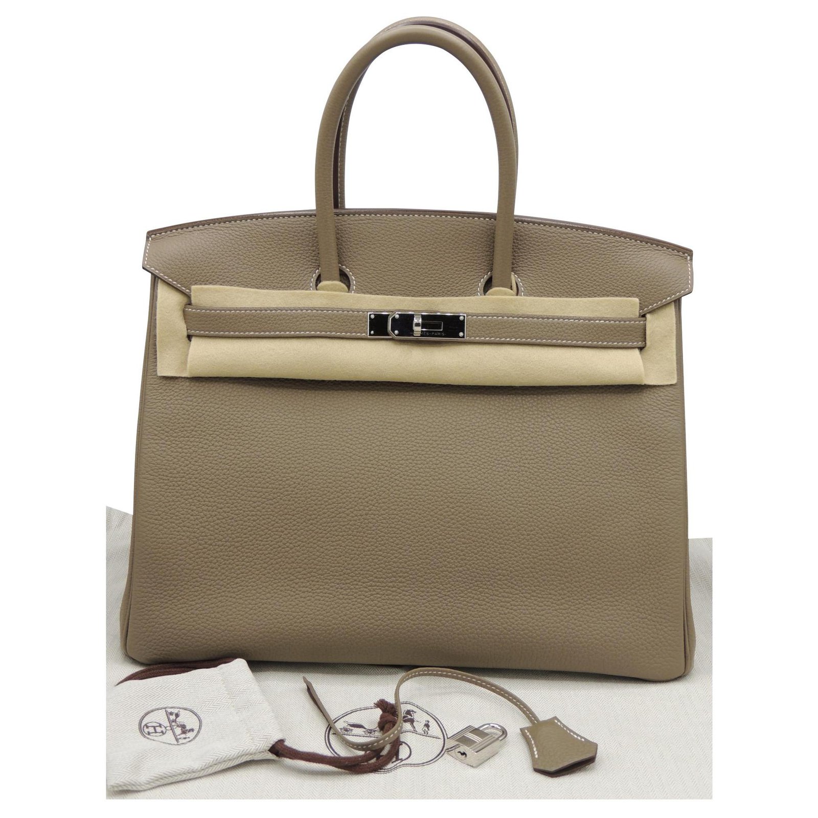 Hermes discount taupe bag