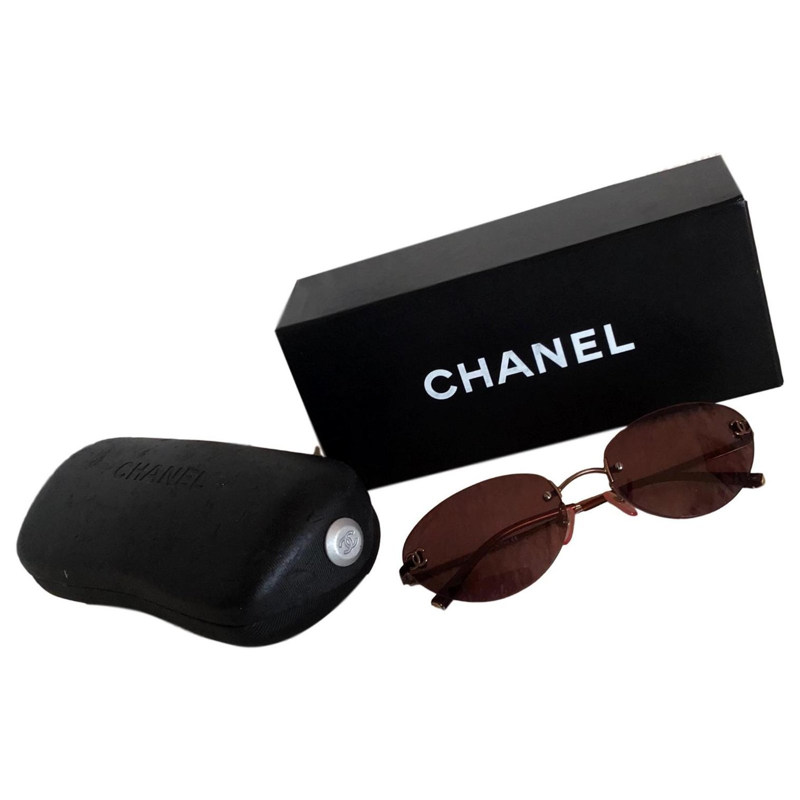 Chanel 4003 C 116/75 Purple Metal ref.147379 - Joli Closet
