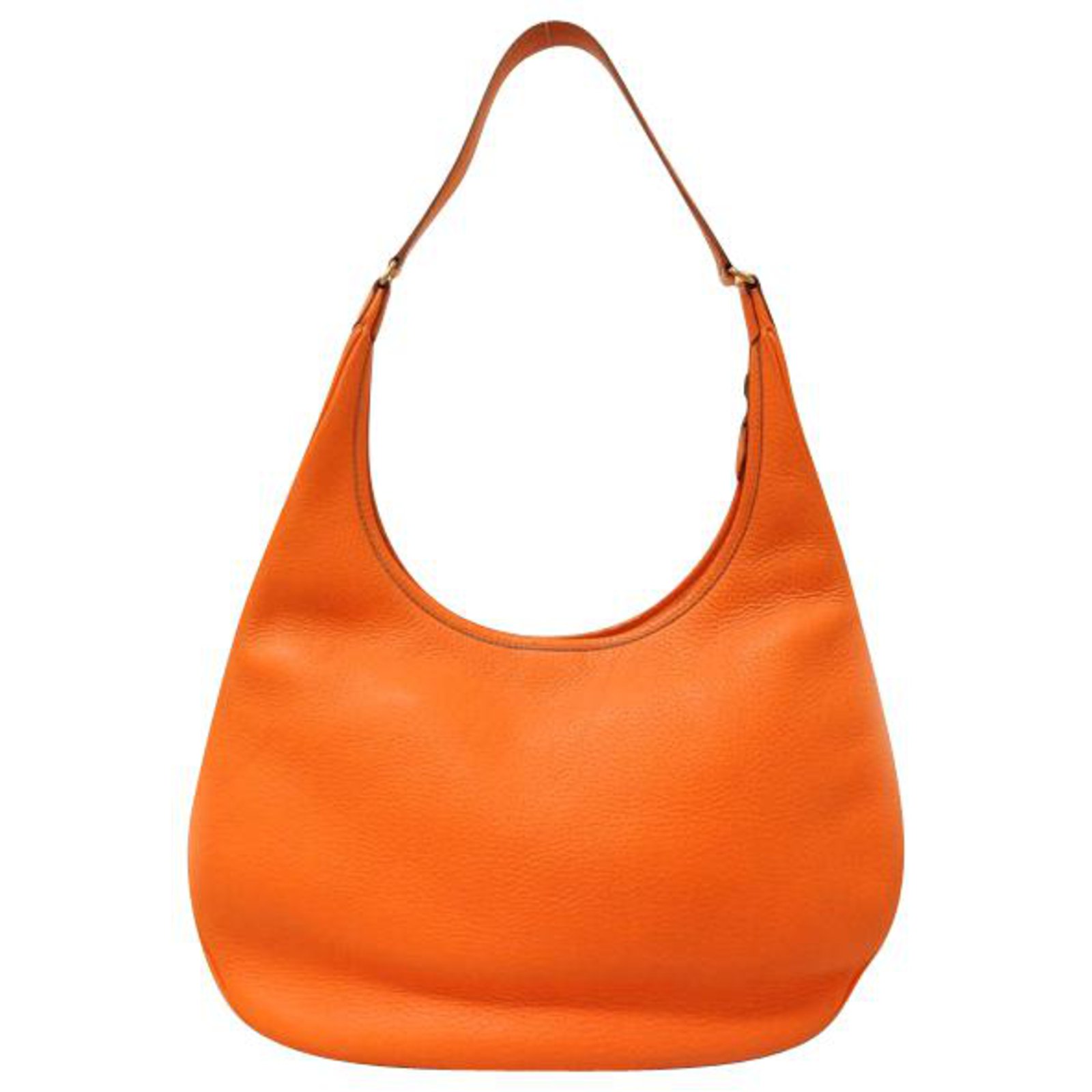 Hermès Gao Orange Leather ref.147959 - Joli Closet