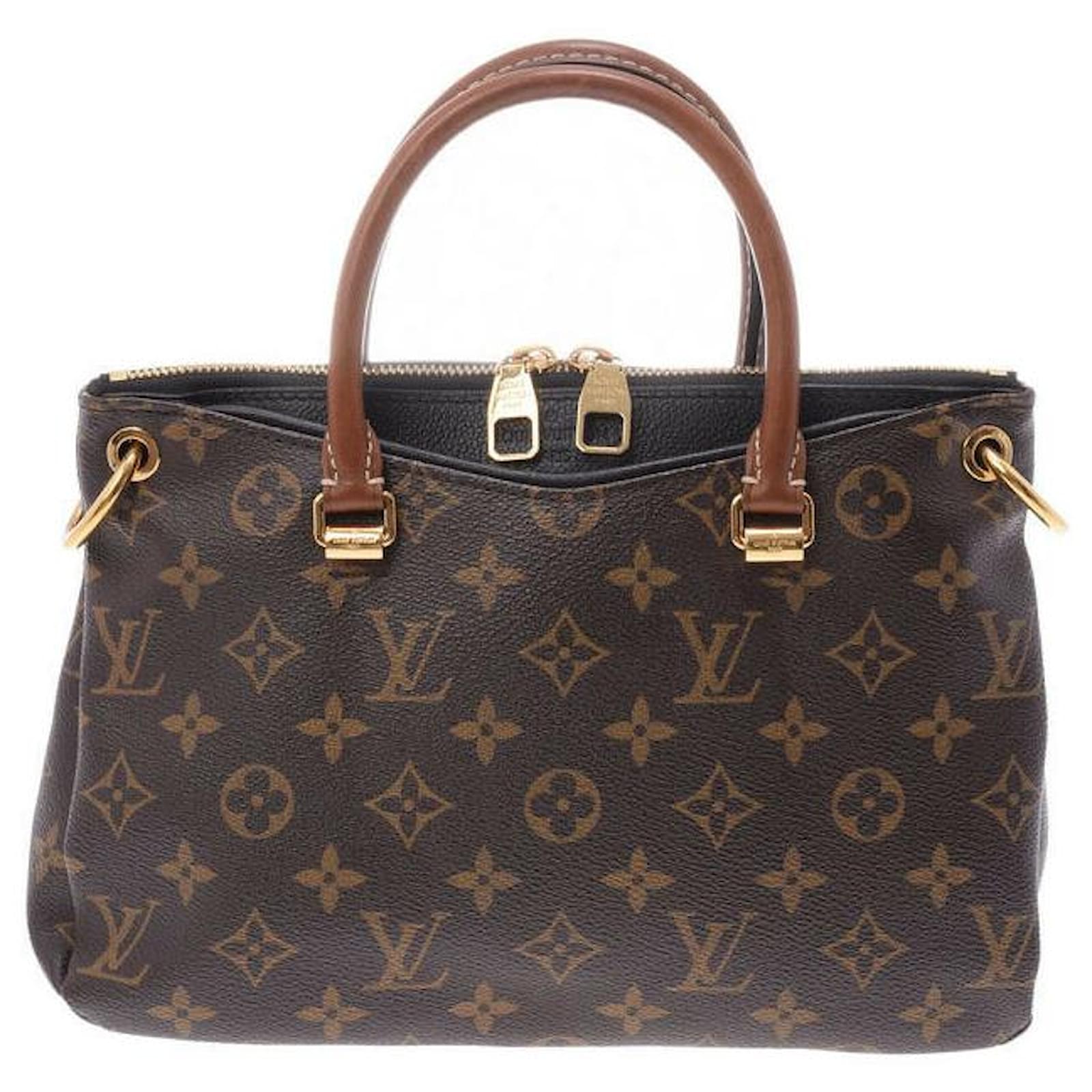 Sac à main Louis Vuitton Toile Noir ref.148089 Joli Closet