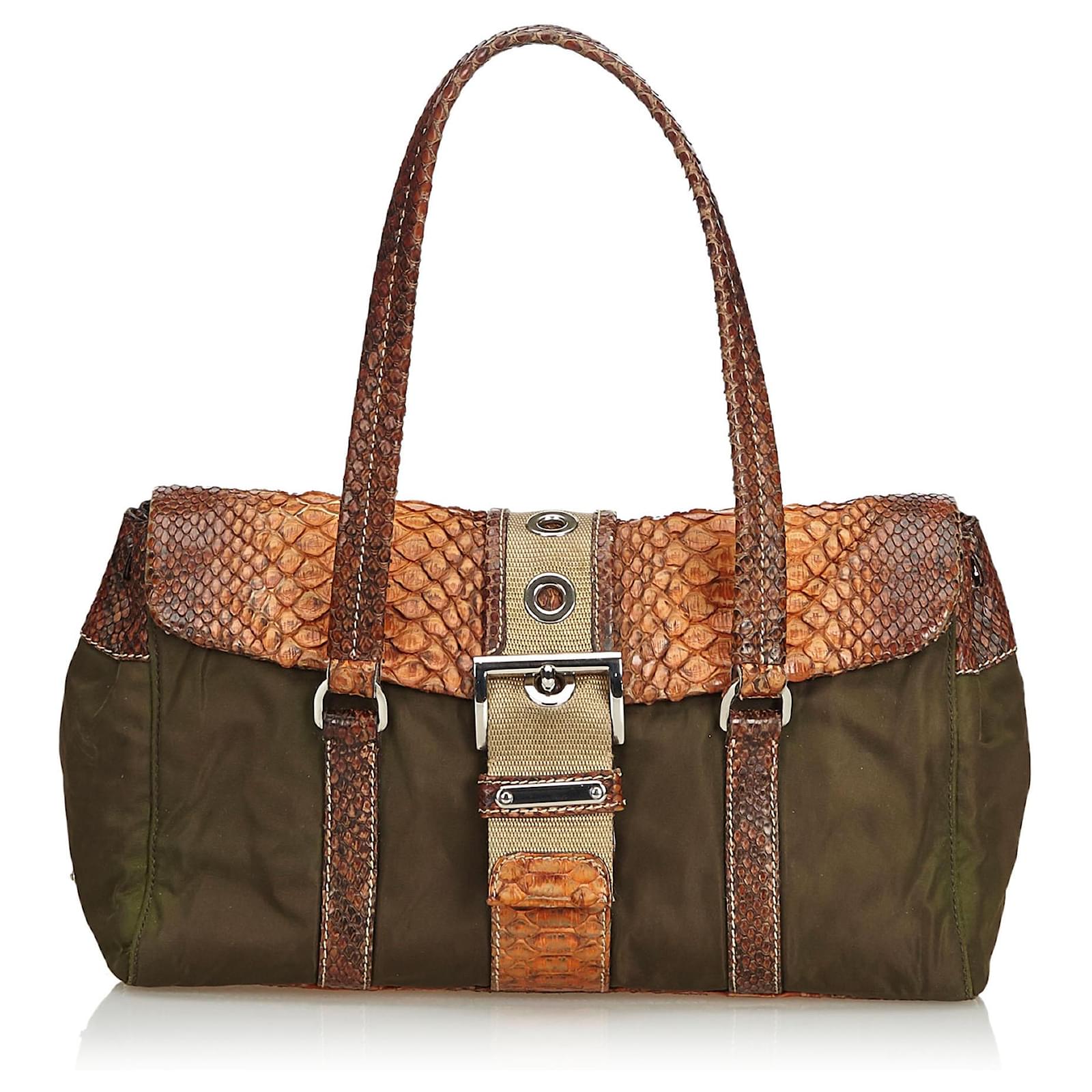 Sac Bandouli Sac Style Prada Sac Prada Sac BandouliÃ¨re Marron