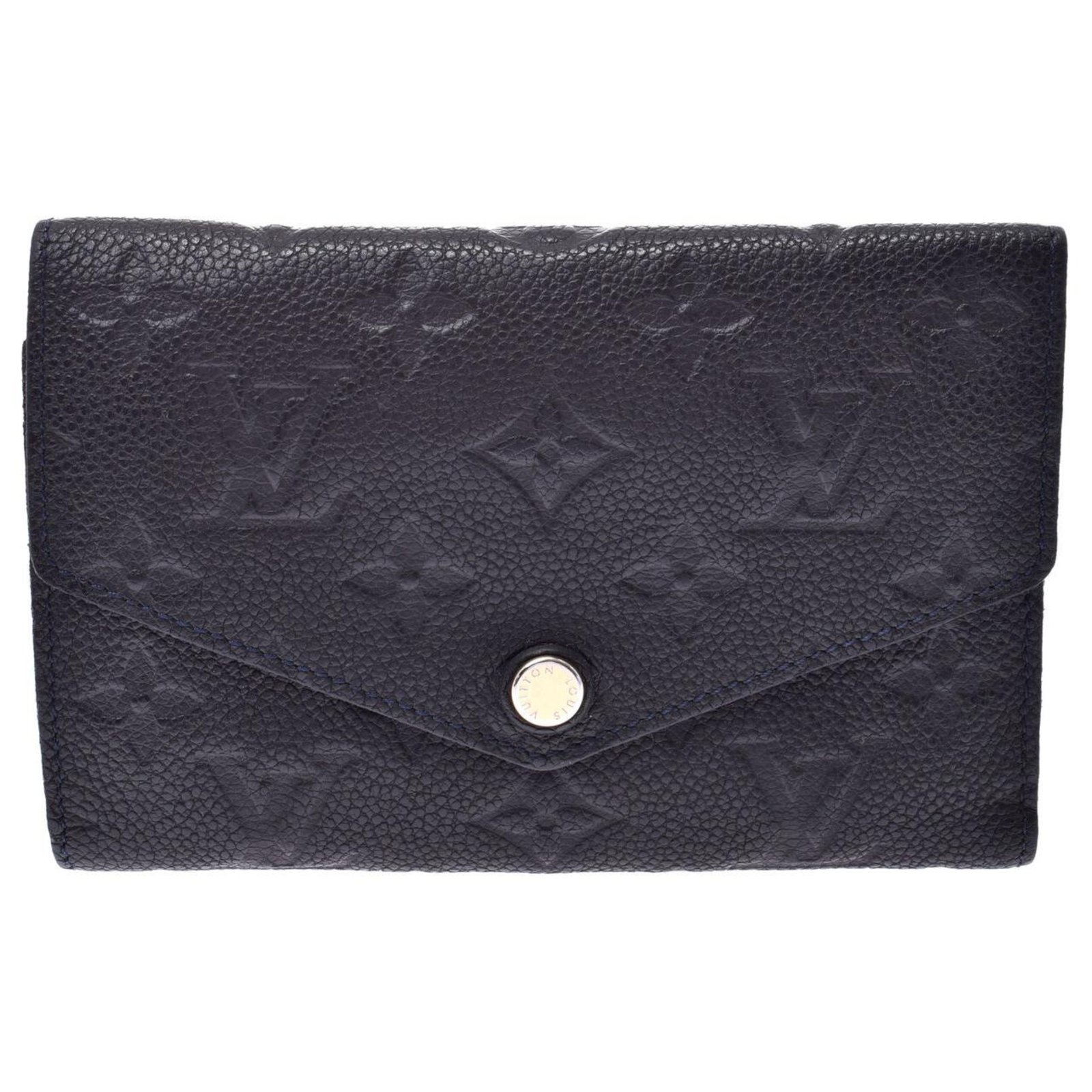 Louis Vuitton Empreinte Curieuse Wallet Black Leather ref.149208