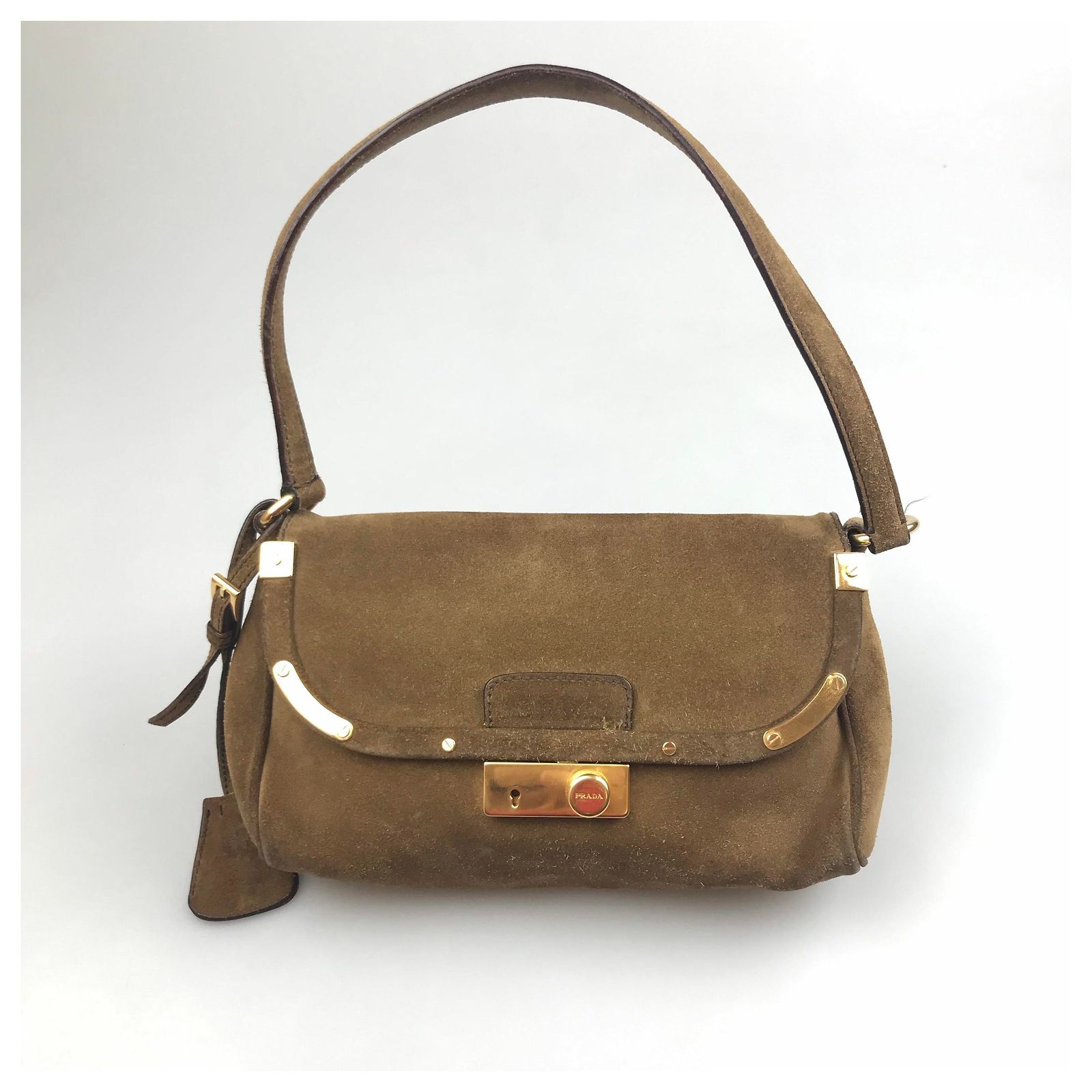 Sac à Main Vintage KLAUS BREE Berlin – Cuir Et Daim – Style Bandoulière – Occasion En Bon état