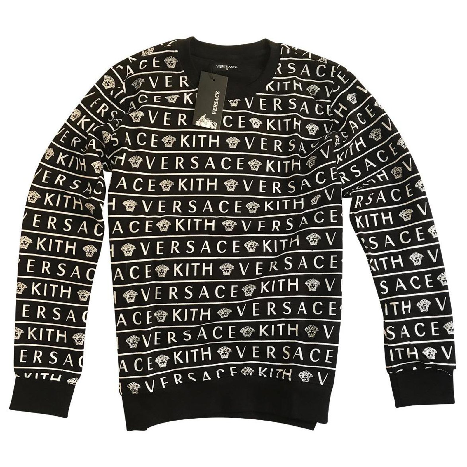 versace black sweater