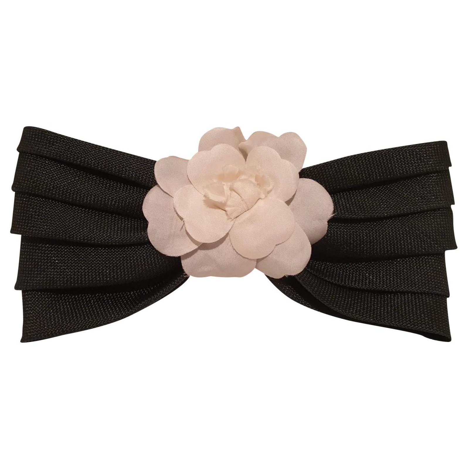 Chanel Hair accessories Black Cloth ref.149668 - Joli Closet
