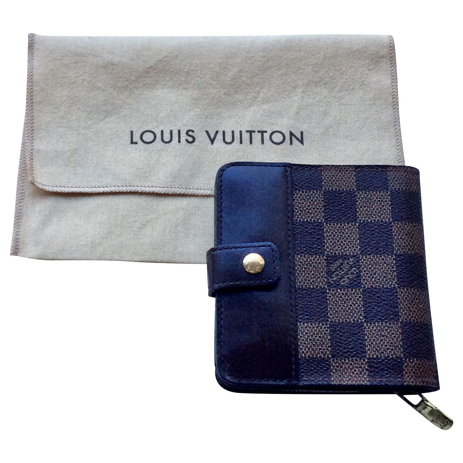 Louis Vuitton, Bags, Louis Vuitton Slender Wallet In Damier Ebene Canvas