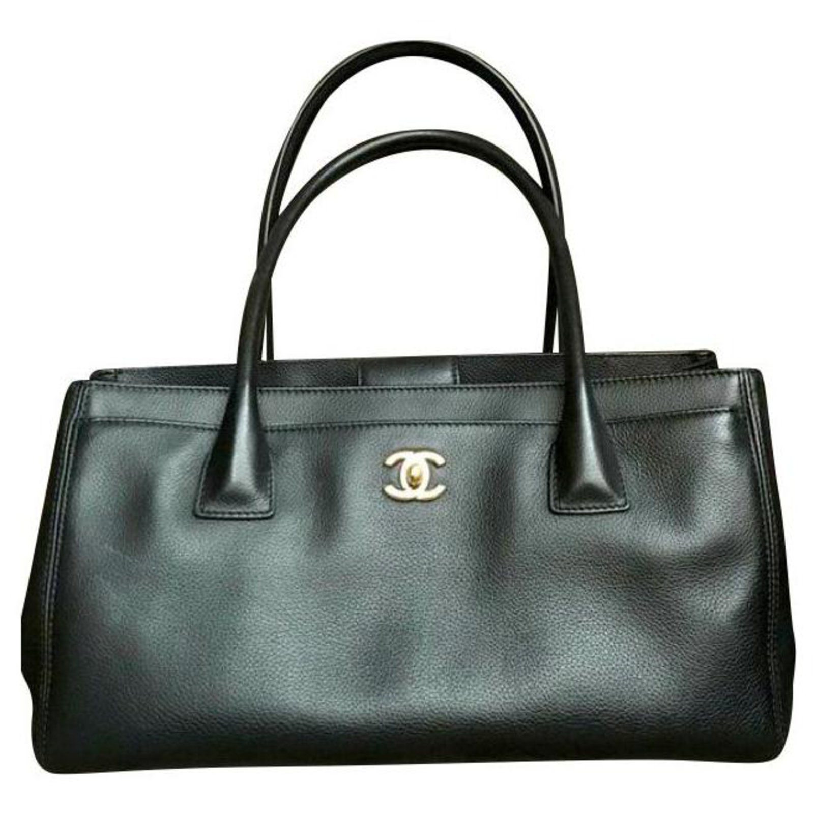 Chanel Handbags Leather Black Ref 150472 Joli Closet Chanel Handbags Leather Black