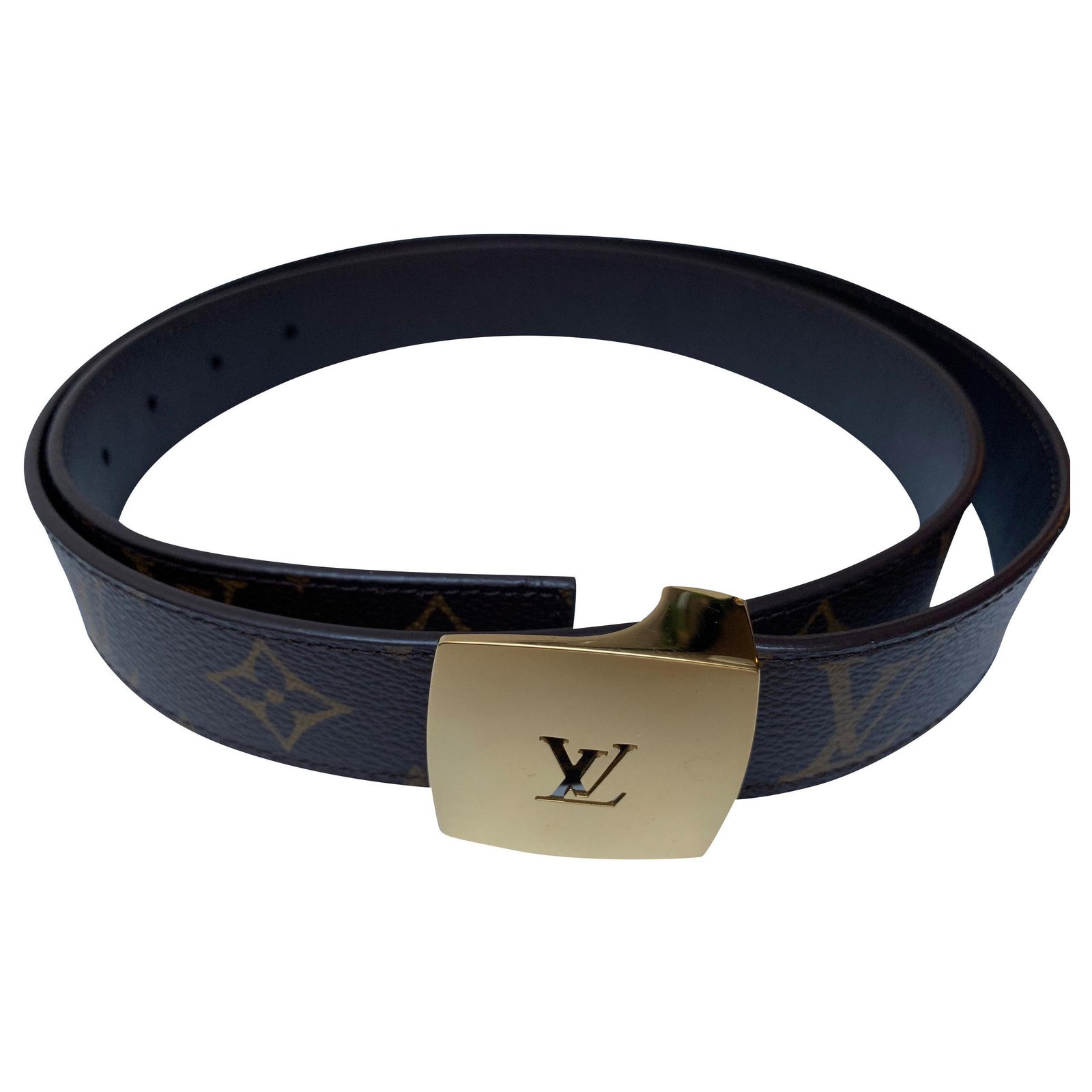 Cinturón Louis Vuitton para hombre Castaño Cuero ref.150674 - Joli Closet