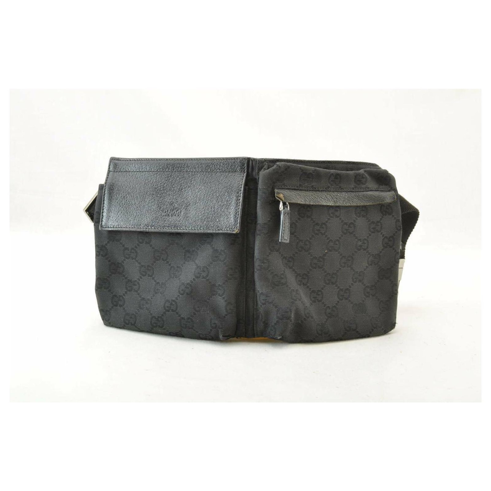 Gucci Waist bag Black Cloth ref.151313 - Joli Closet