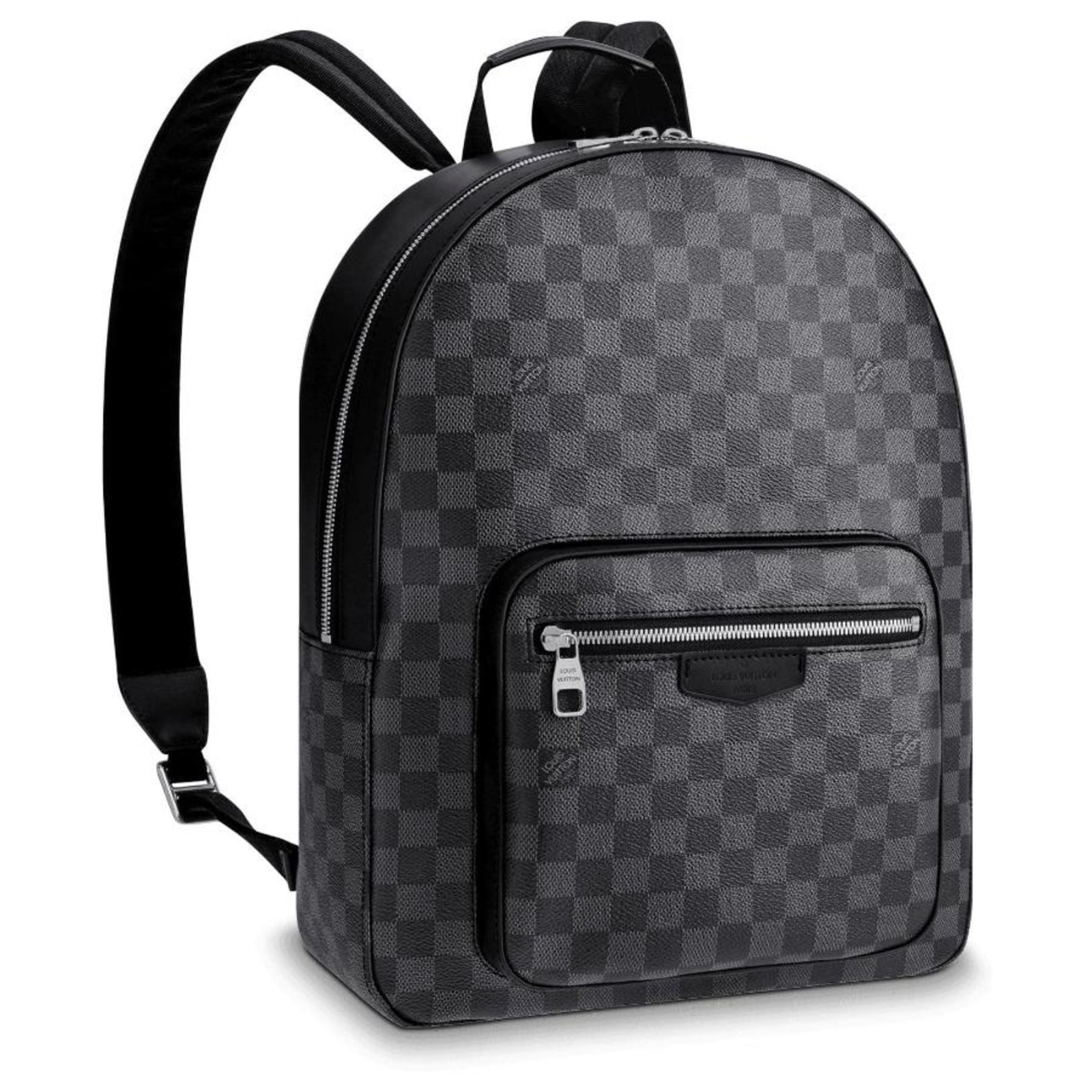 Louis Vuitton Mens Takeoff Backpack Grey Leather ref.1006662