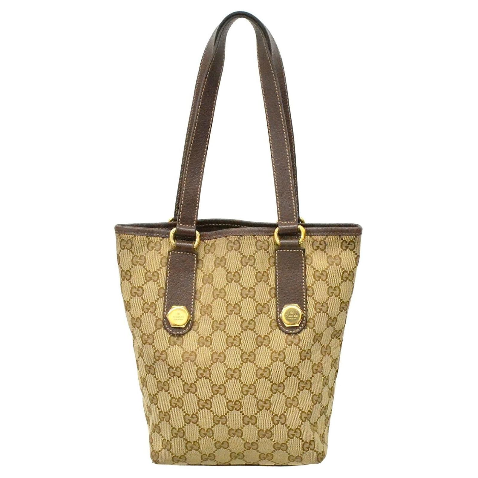 gucci shoulder bag canvas