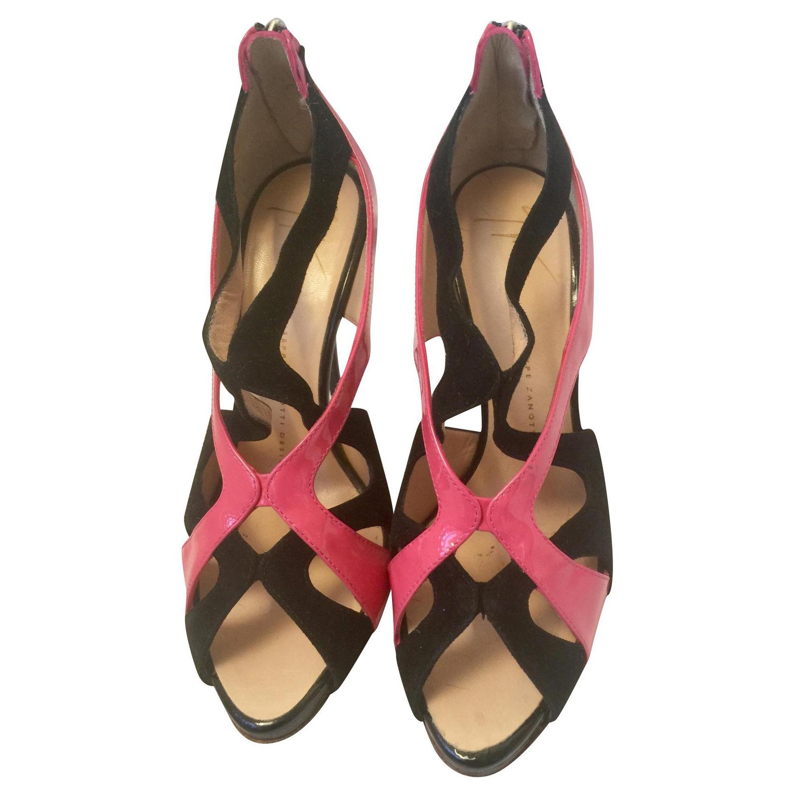 giuseppe pink heels
