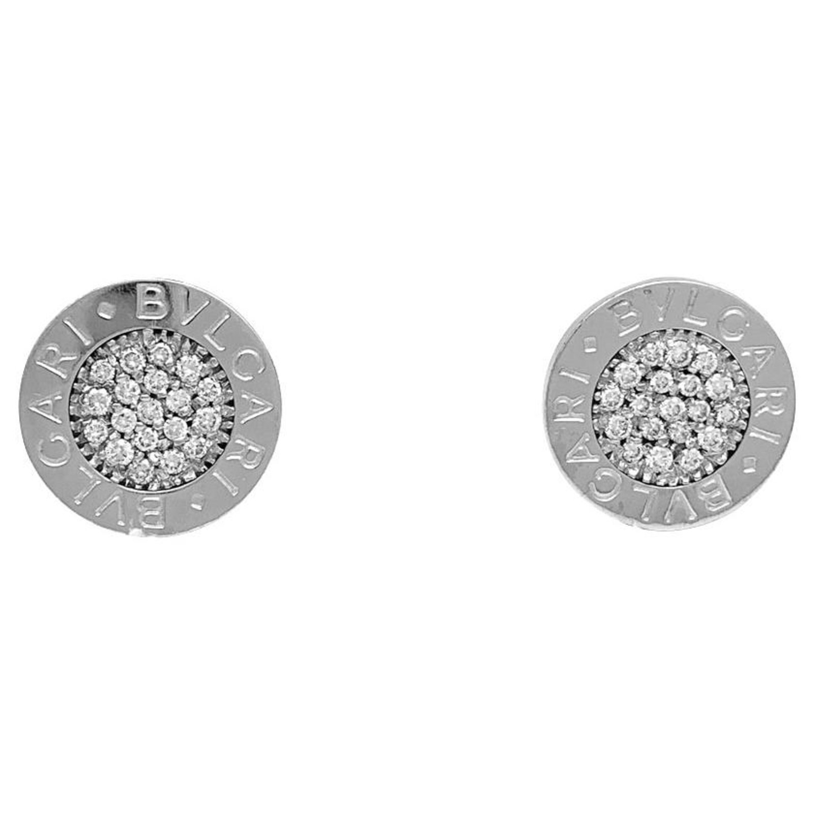 bulgari diamond earrings