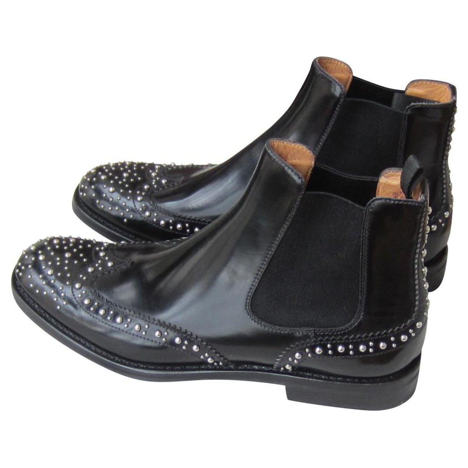 Church's Ankle Boots Black Leather - Joli Closet