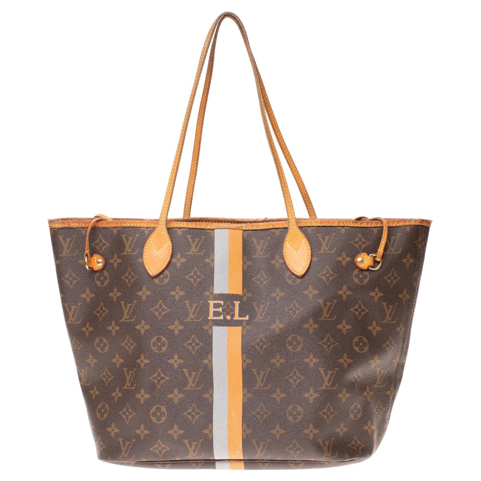 Borsa Louis Vuitton Neverfull GM in tela monogram e finiture in