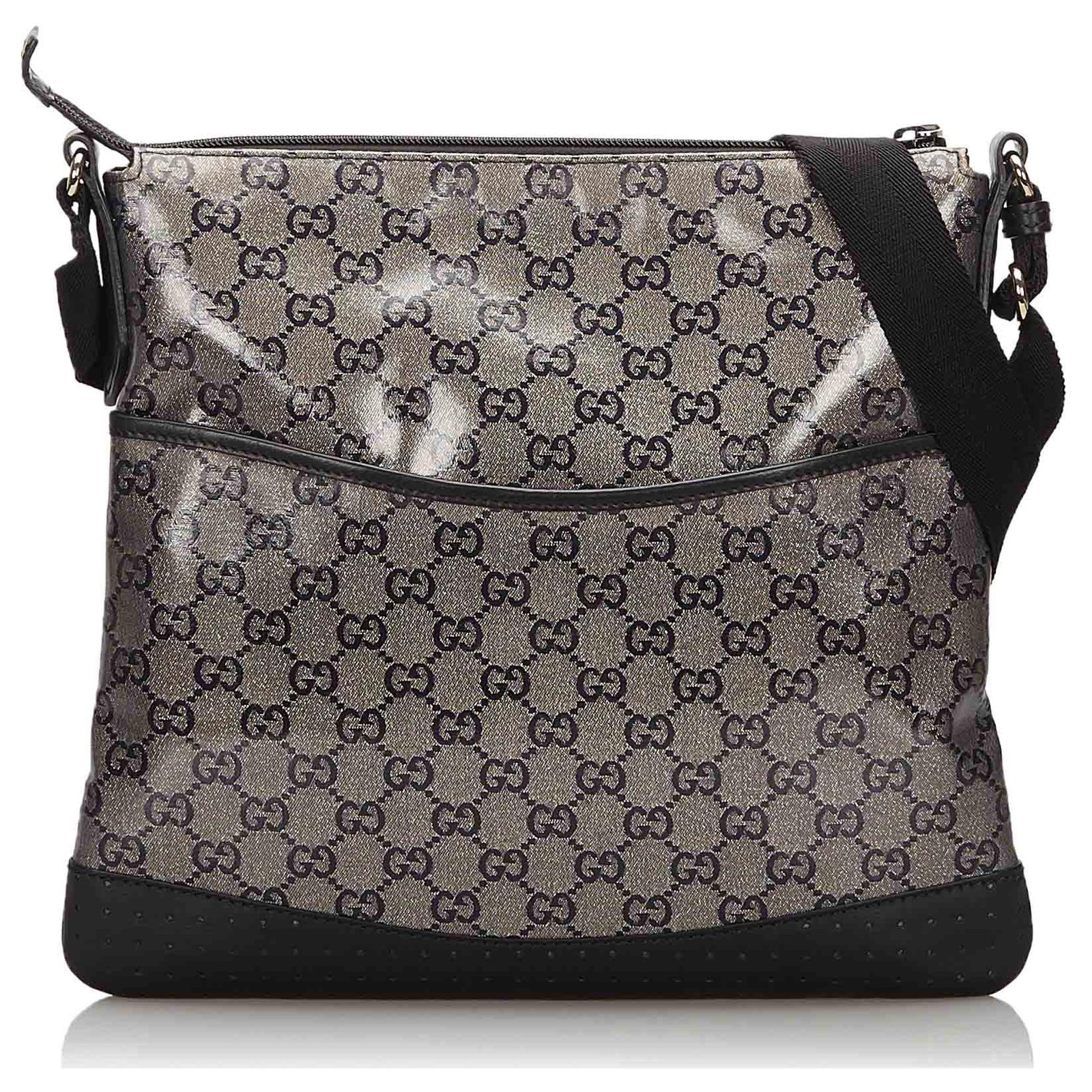 black supreme crossbody bag
