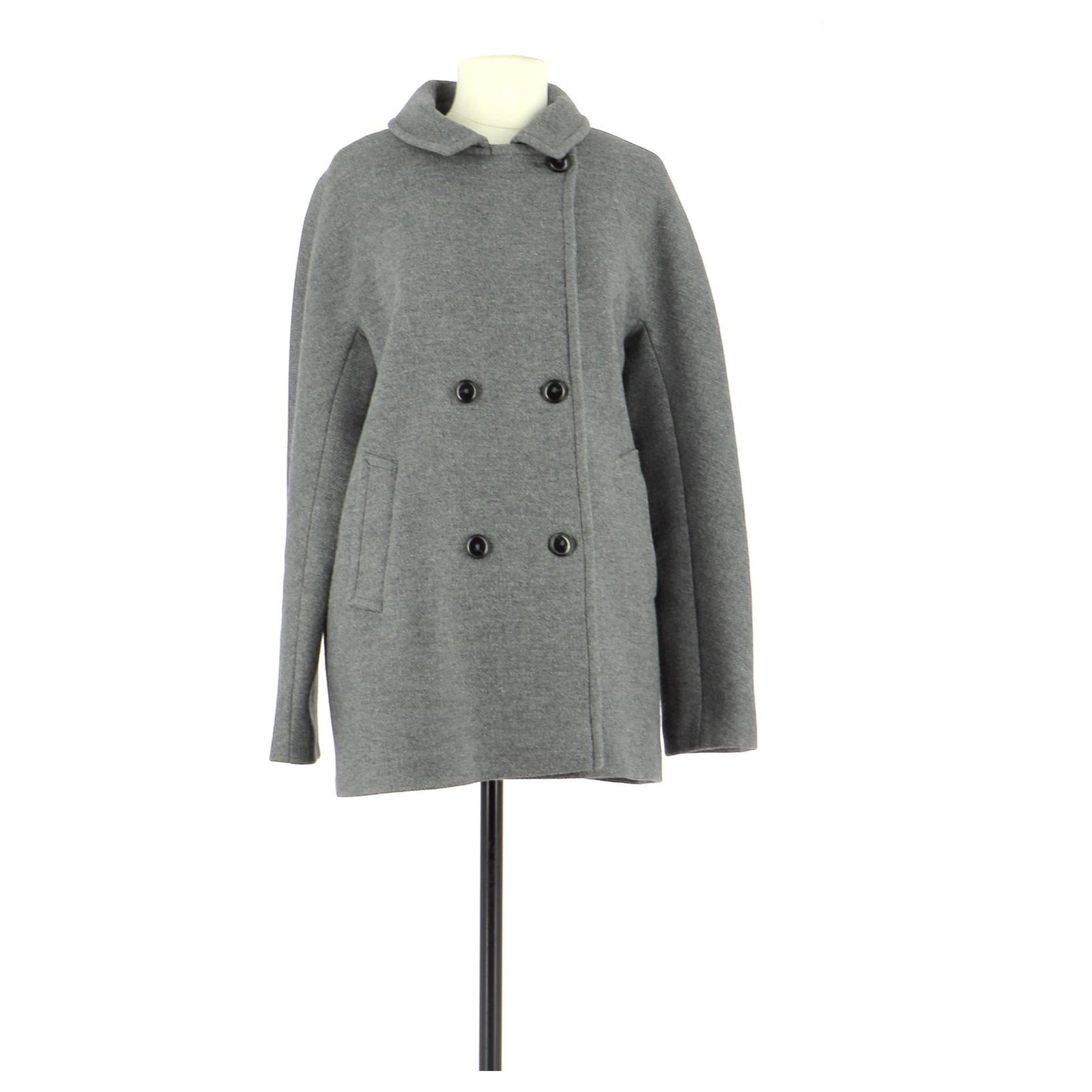 manteau gris caroll