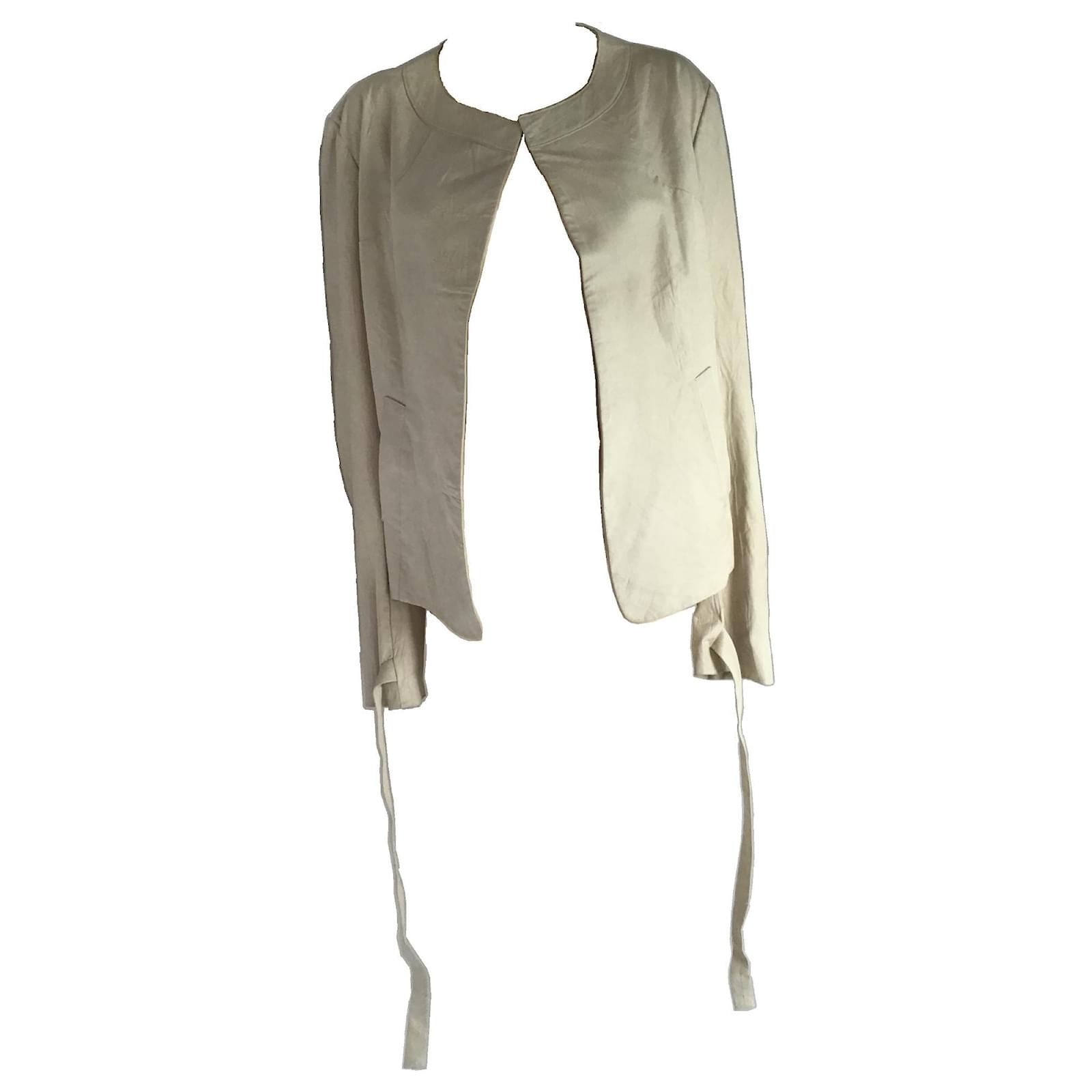 Yohji Yamamoto Distressed Lambskin 