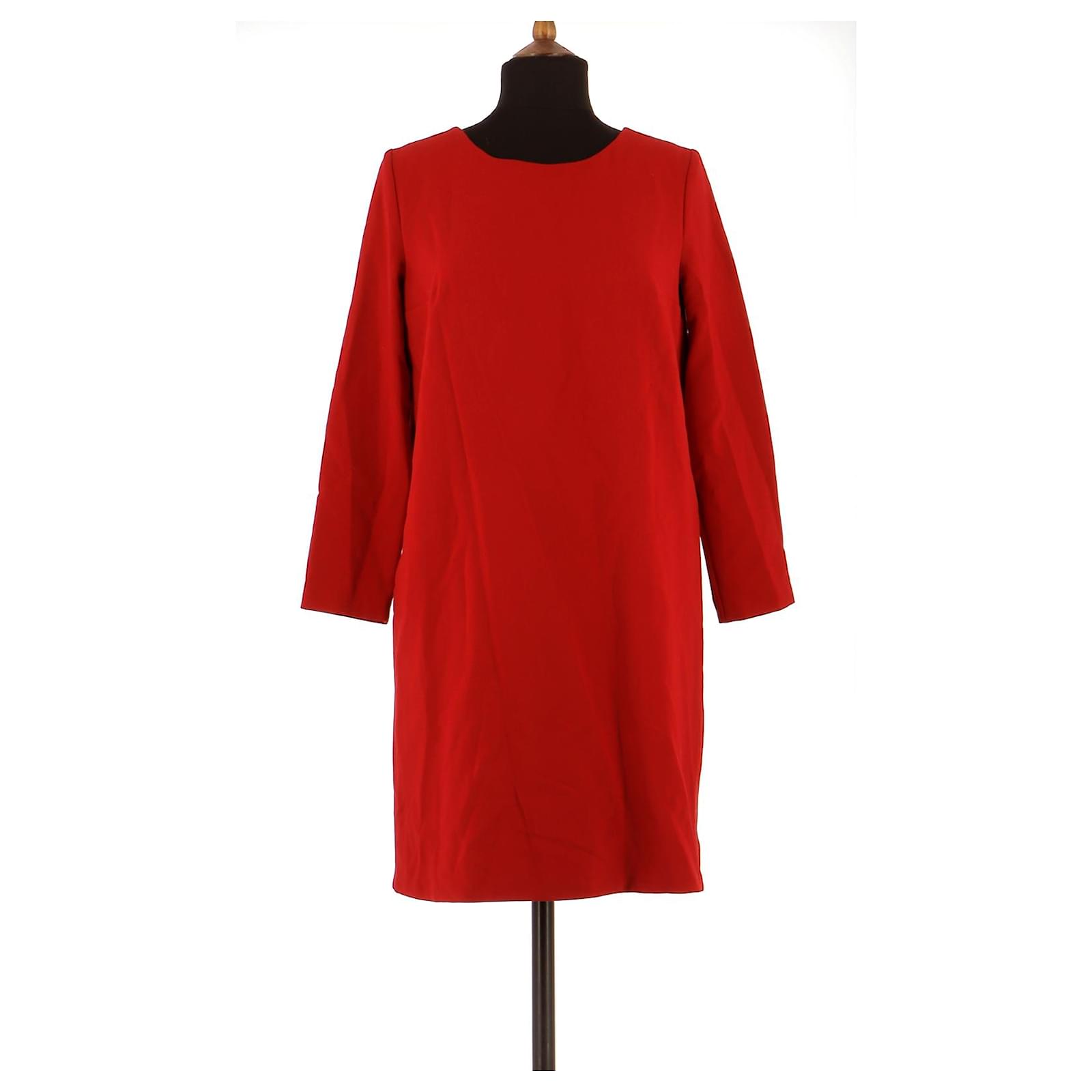 Ba&Sh robe Red Polyester ref.156913 - Joli Closet
