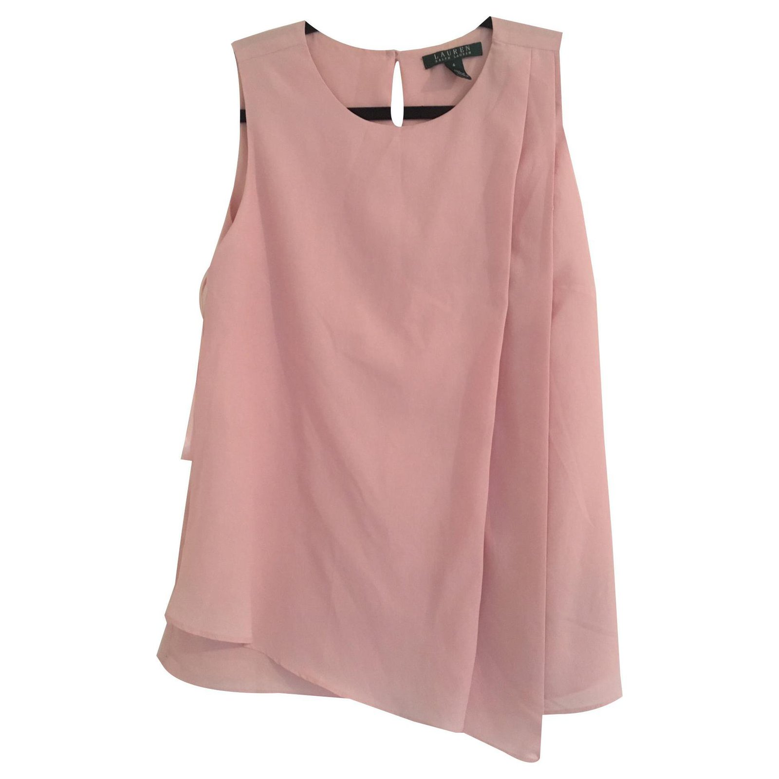 ralph lauren pink blouse