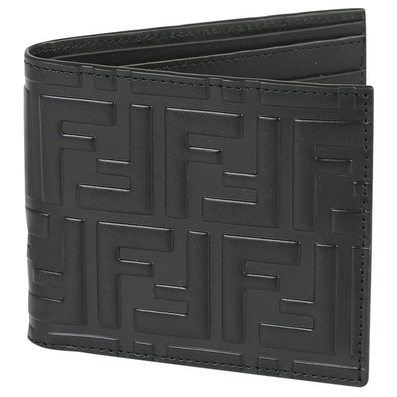 Fendi mens wallet new Black Leather ref.141092 - Joli Closet