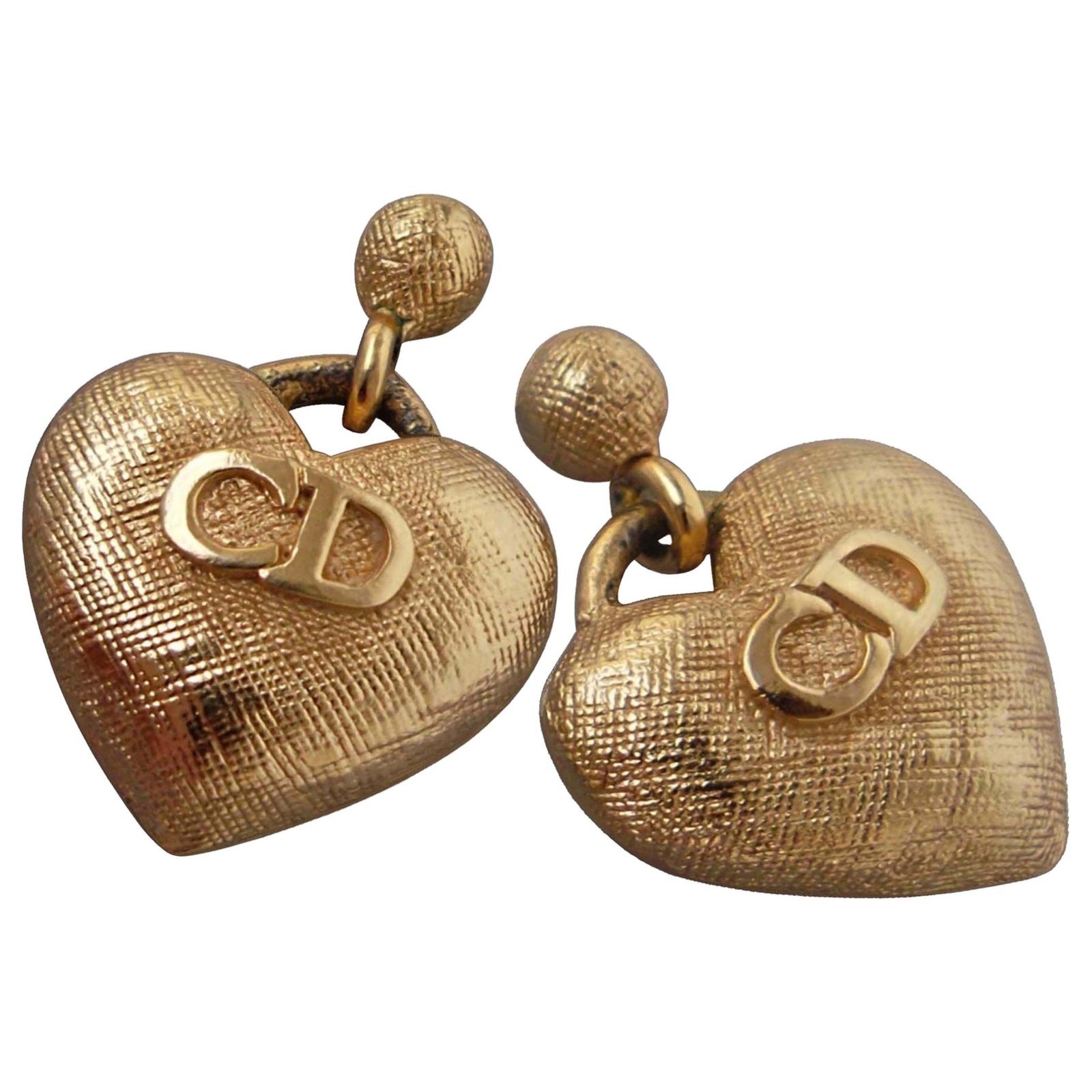 Dior HEART EARRINGS Earrings Gold 