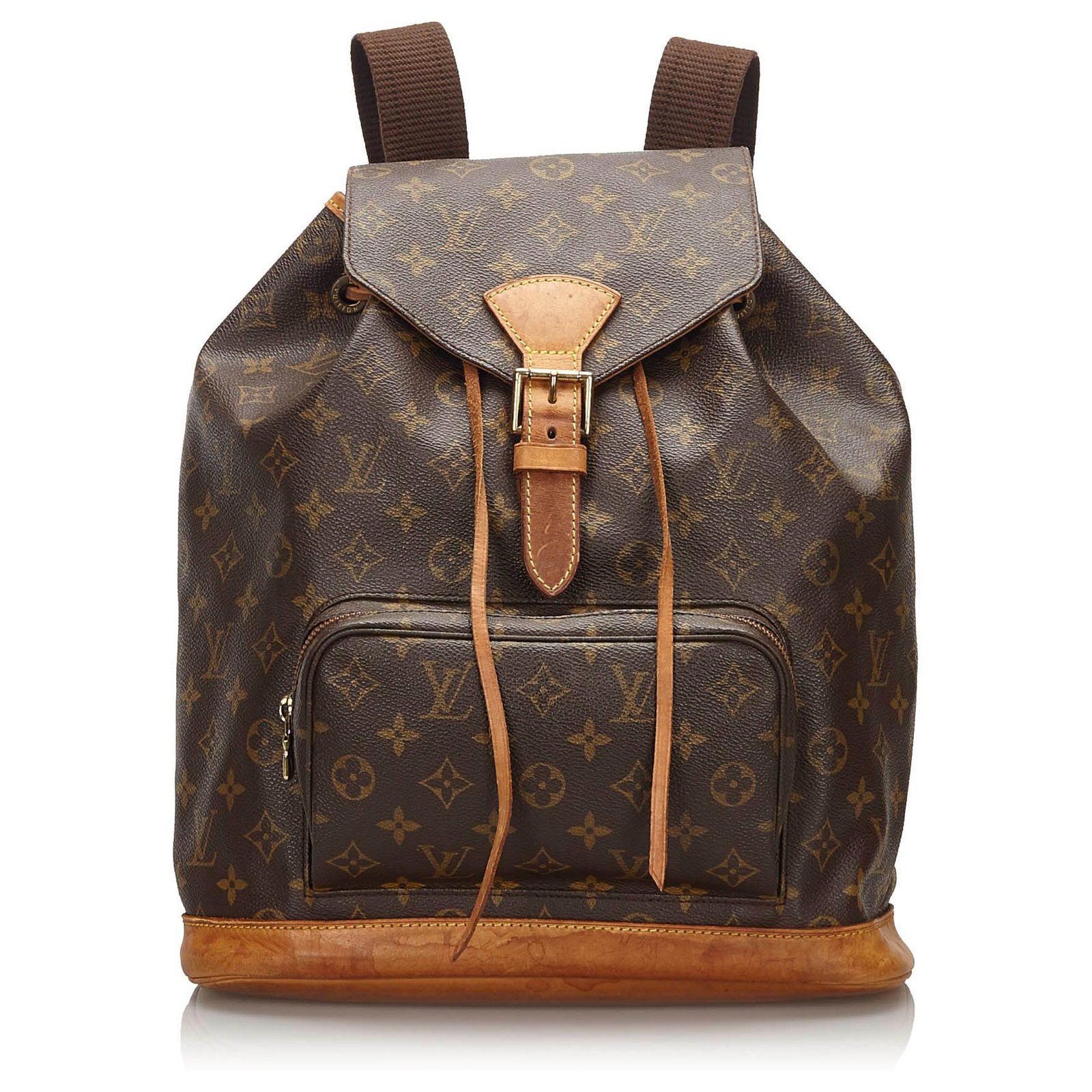 Louis Vuitton Vintage - Monogram Montsouris GM - Brown - Canvas